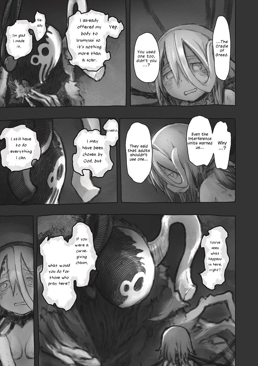 Made in Abyss Manga Chapter 51 page 33 - The Form the Wish Takes