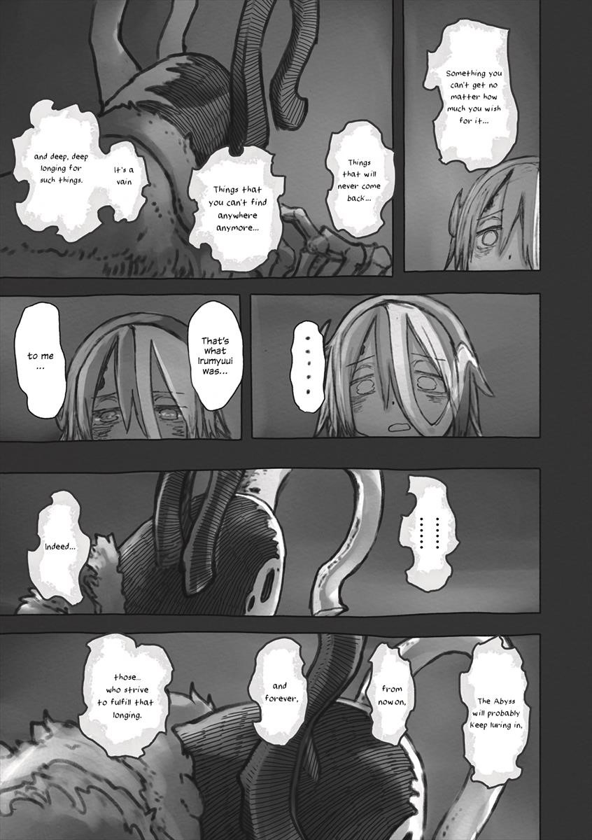 Made in Abyss Manga Chapter 51 page 35 - The Form the Wish Takes