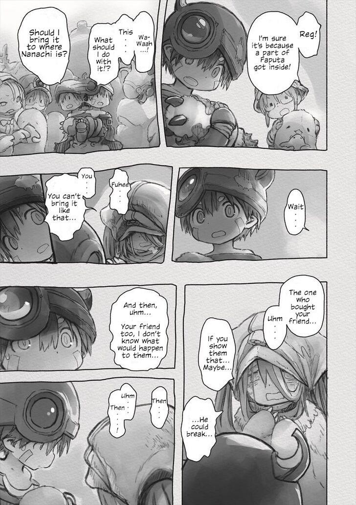 Made in Abyss Manga Chapter 52 page 11 - Faputa's Promise