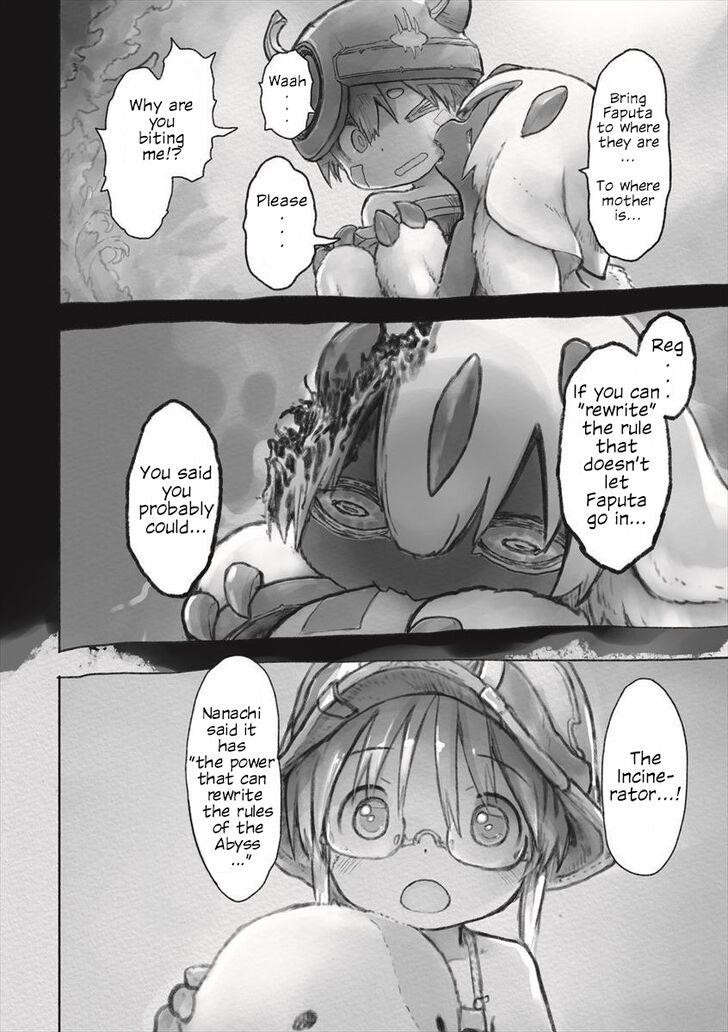Made in Abyss Manga Chapter 52 page 14 - Faputa's Promise