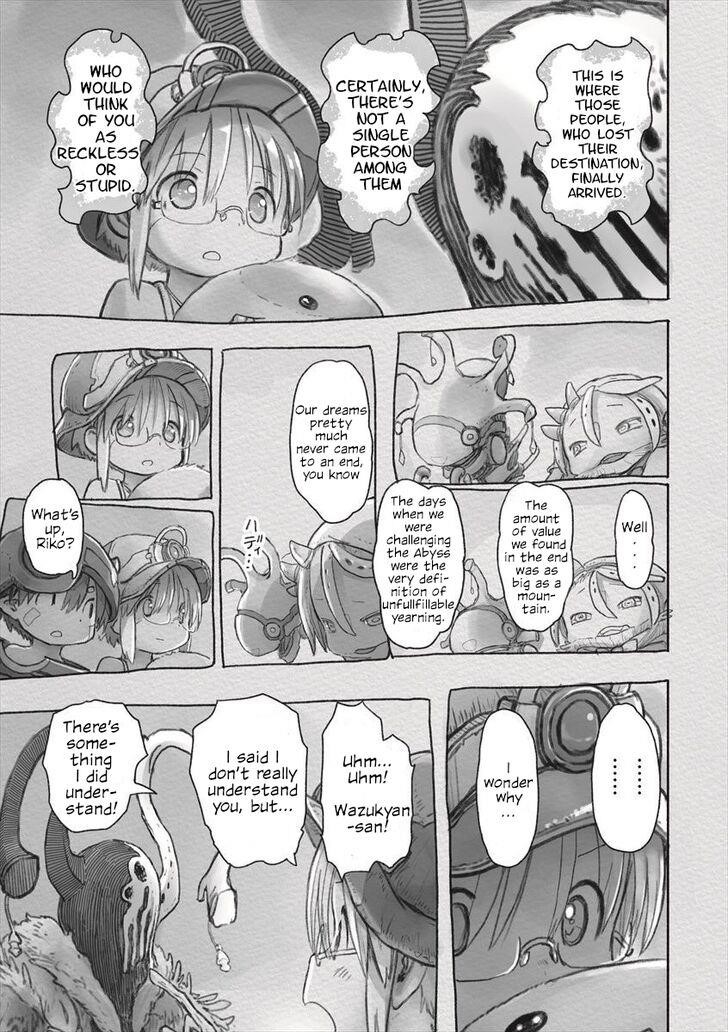 Made in Abyss Manga Chapter 52 page 19 - Faputa's Promise