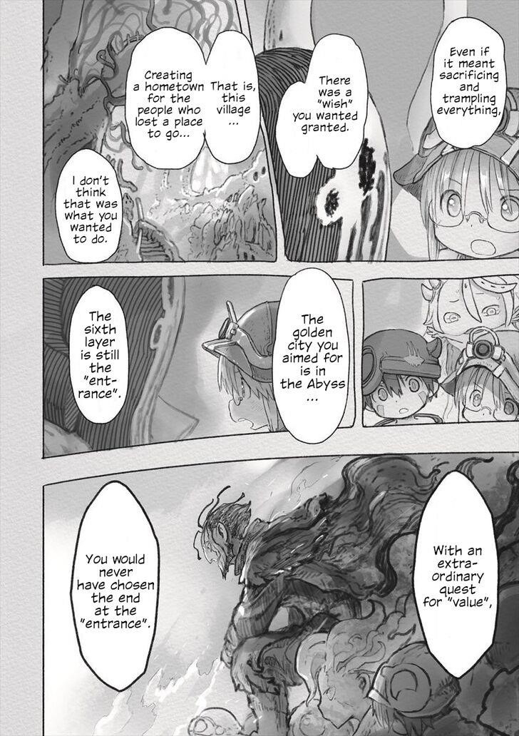 Made in Abyss Manga Chapter 52 page 20 - Faputa's Promise