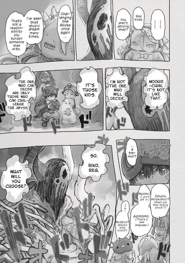 Made in Abyss Manga Chapter 52 page 23 - Faputa's Promise