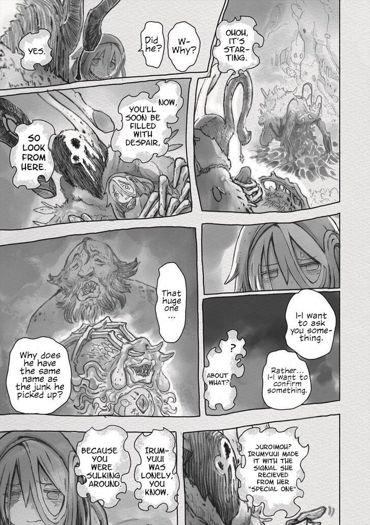 Made in Abyss Manga Chapter 52 page 27 - Faputa's Promise