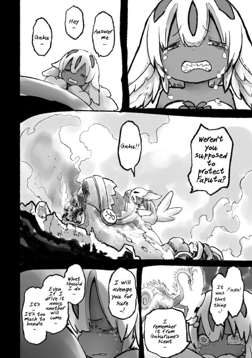 Made in Abyss Manga Chapter 55 page 12 - Faputa and Reg