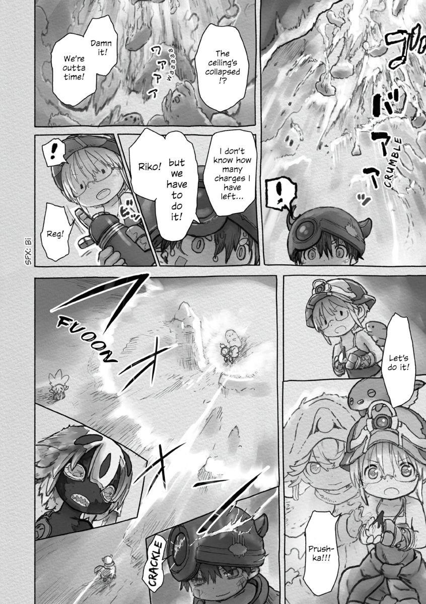 Made in Abyss Manga Chapter 55 page 26 - Faputa and Reg