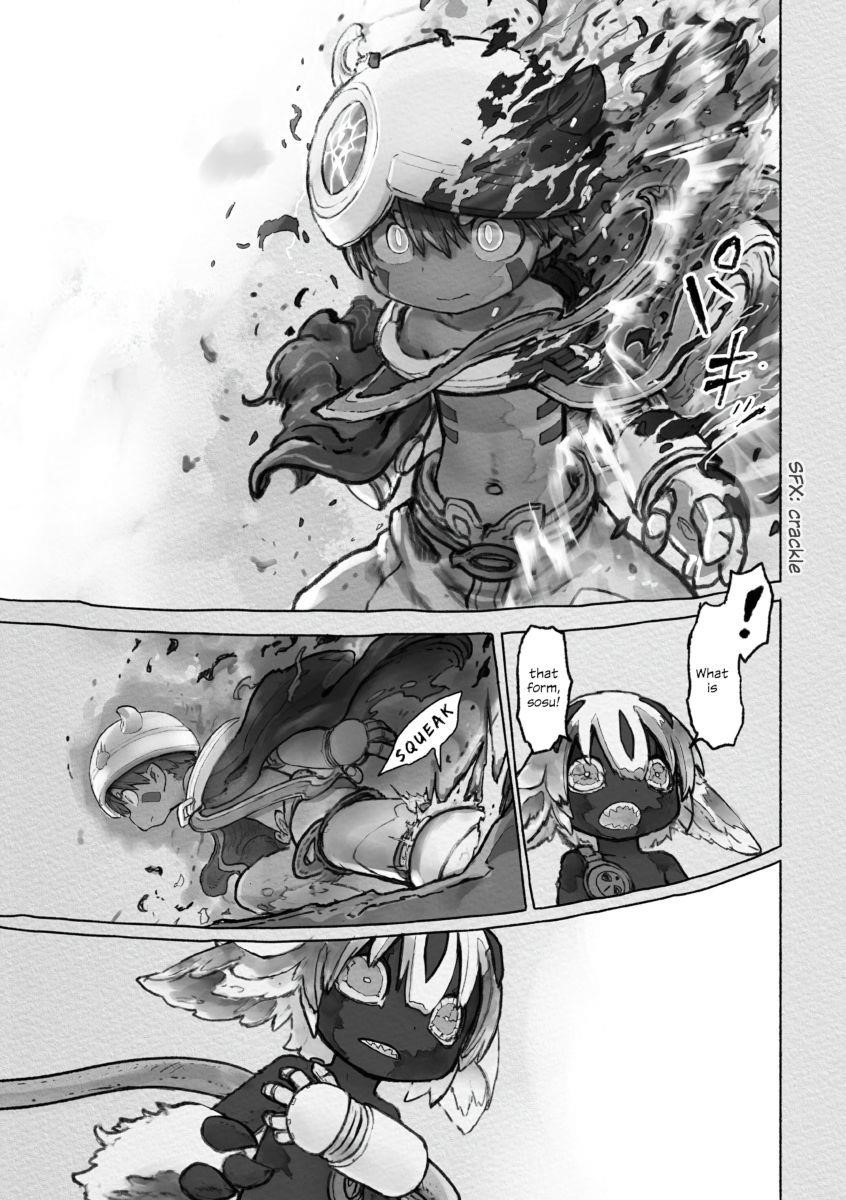 Made in Abyss Manga Chapter 55 page 27 - Faputa and Reg