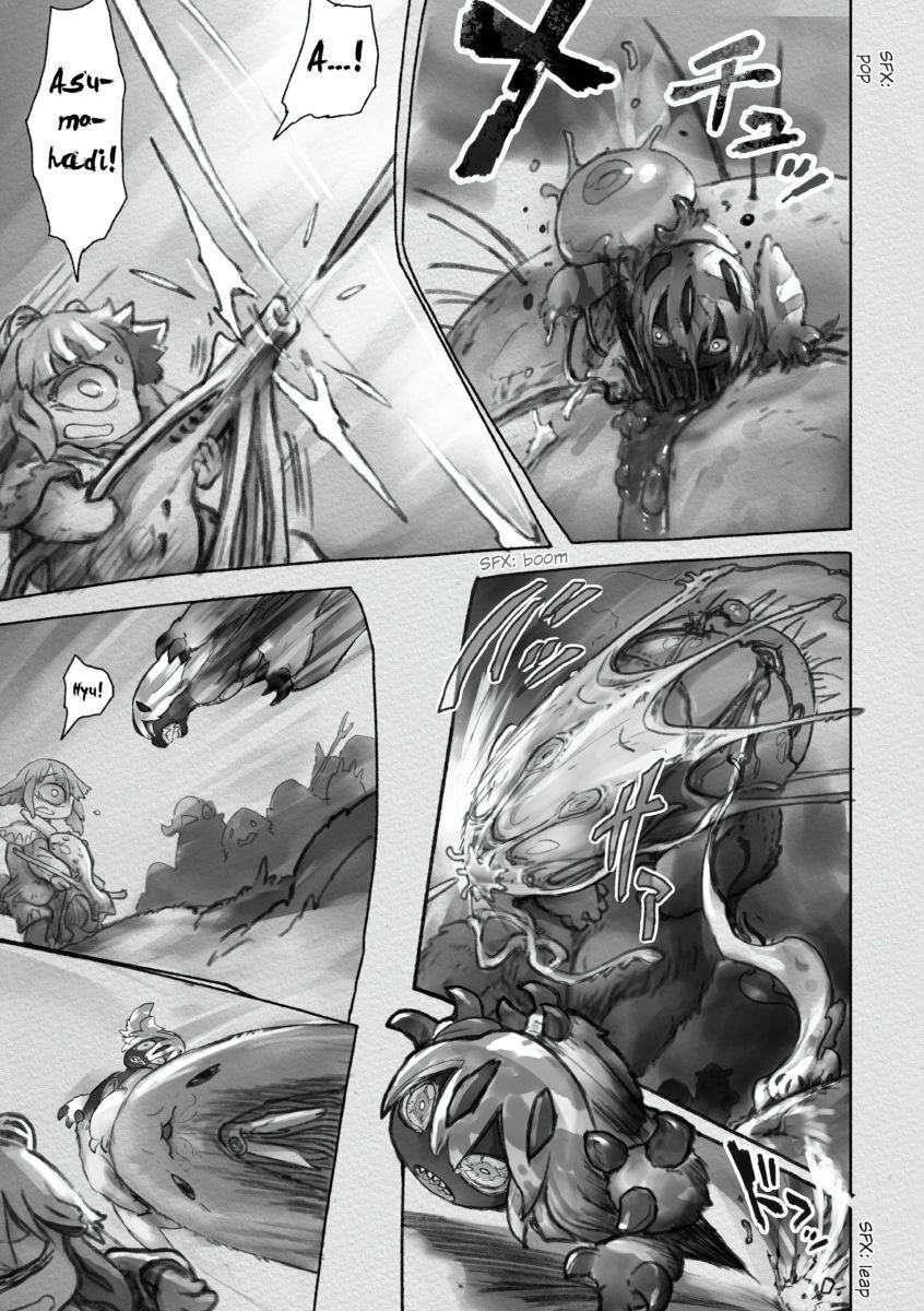 Made in Abyss Manga Chapter 55 page 3 - Faputa and Reg