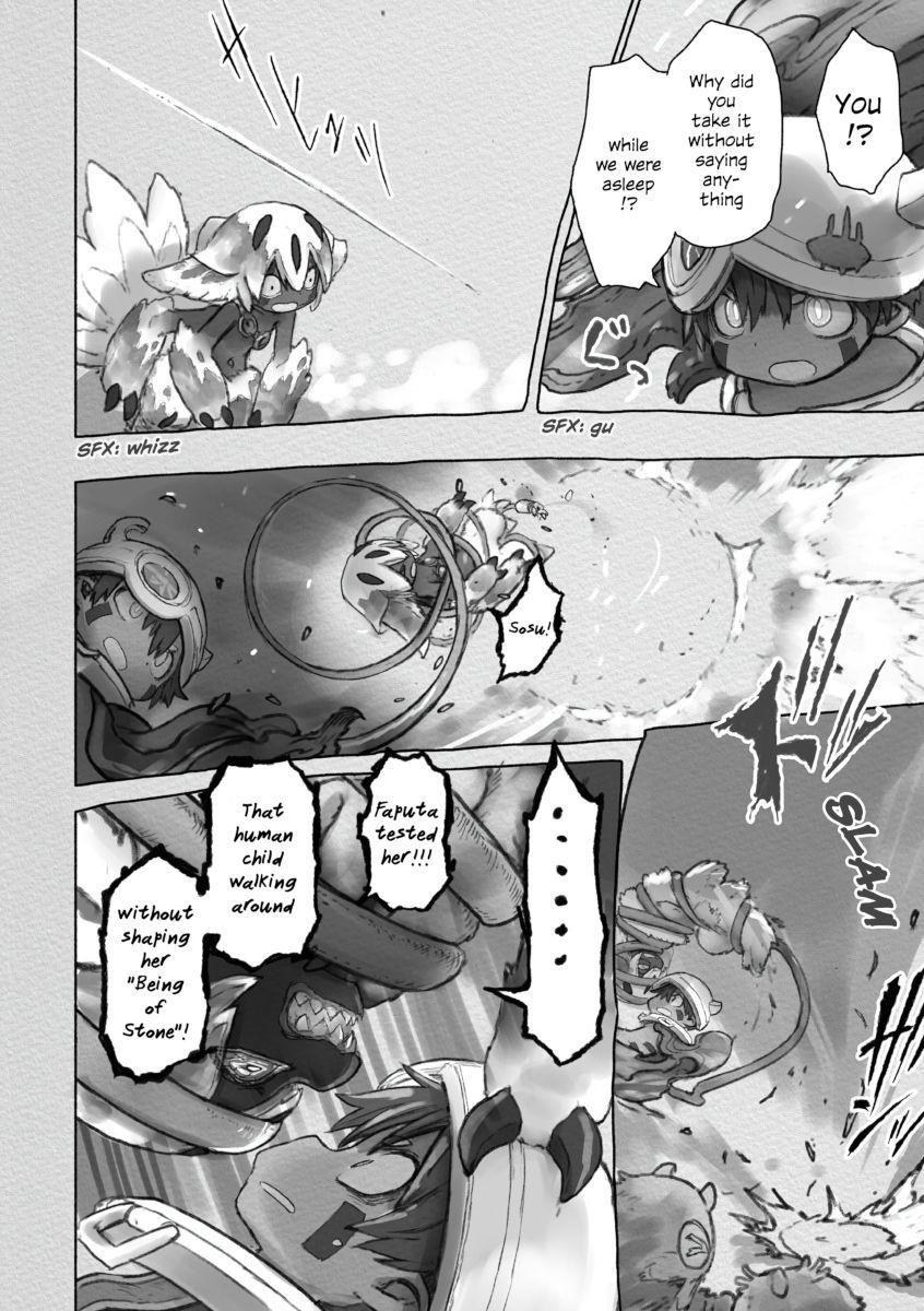 Made in Abyss Manga Chapter 55 page 30 - Faputa and Reg