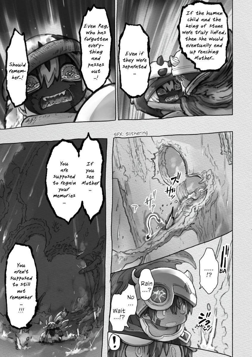 Made in Abyss Manga Chapter 55 page 31 - Faputa and Reg