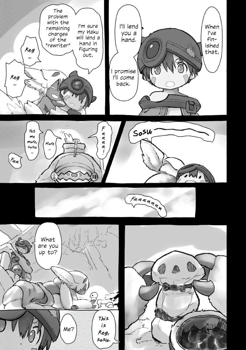 Made in Abyss Manga Chapter 55 page 37 - Faputa and Reg