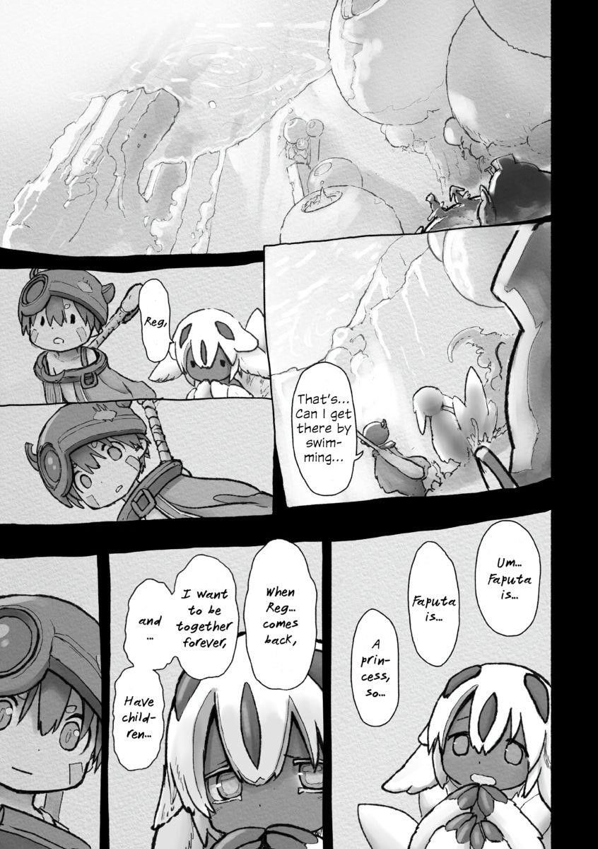 Made in Abyss Manga Chapter 55 page 39 - Faputa and Reg