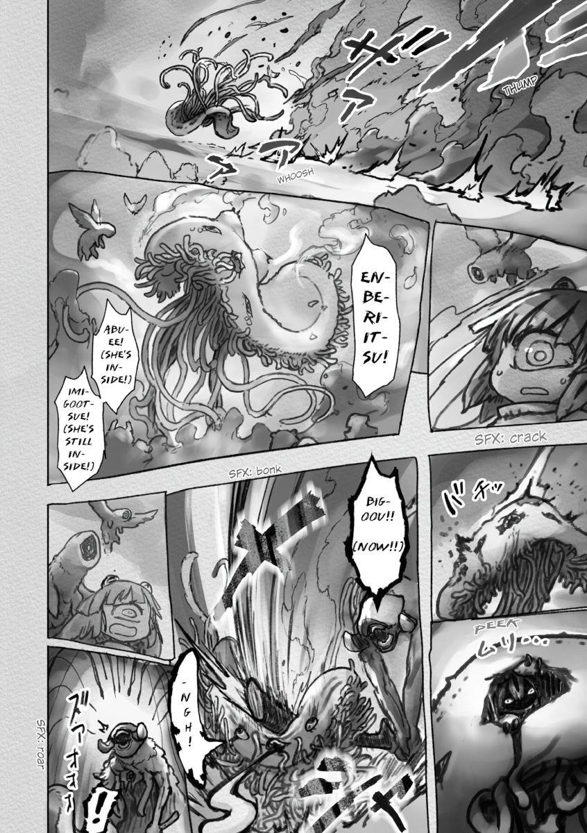 Made in Abyss Manga Chapter 55 page 4 - Faputa and Reg