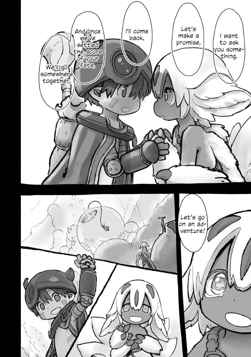 Made in Abyss Manga Chapter 55 page 40 - Faputa and Reg