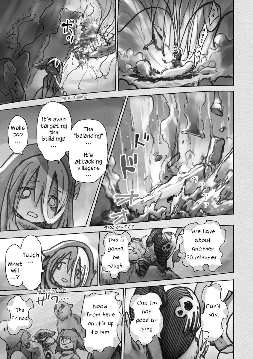 Made in Abyss Manga Chapter 55 page 5 - Faputa and Reg