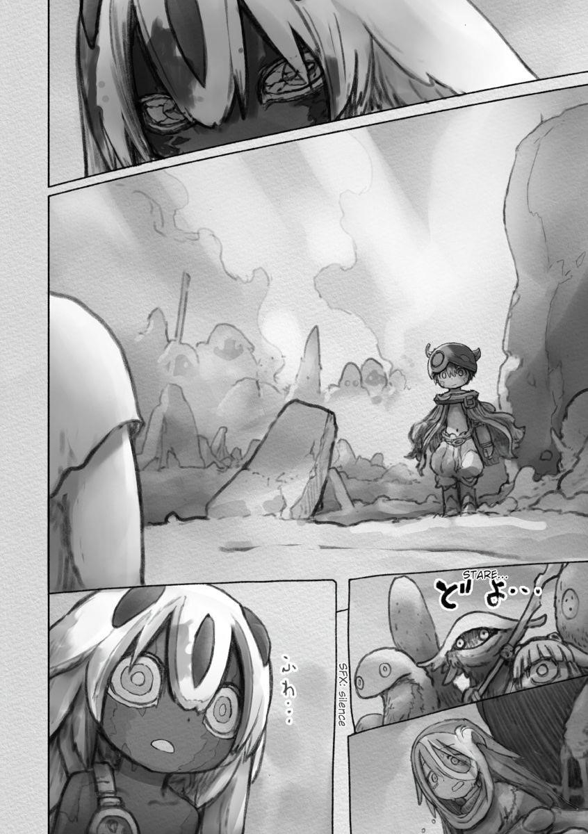 Made in Abyss Manga Chapter 55 page 6 - Faputa and Reg
