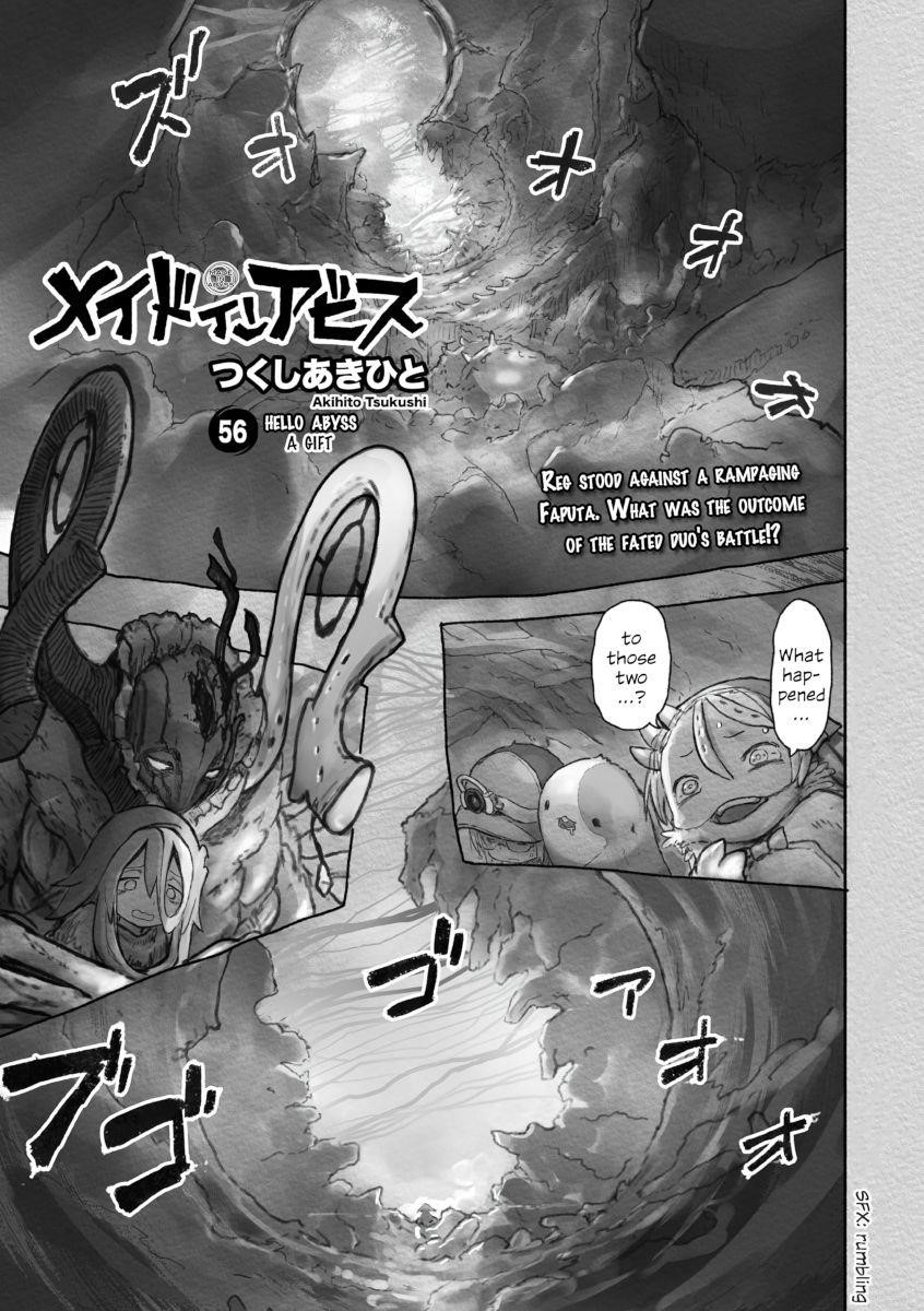 Made in Abyss Manga Chapter 56 page 1 - A Gift
