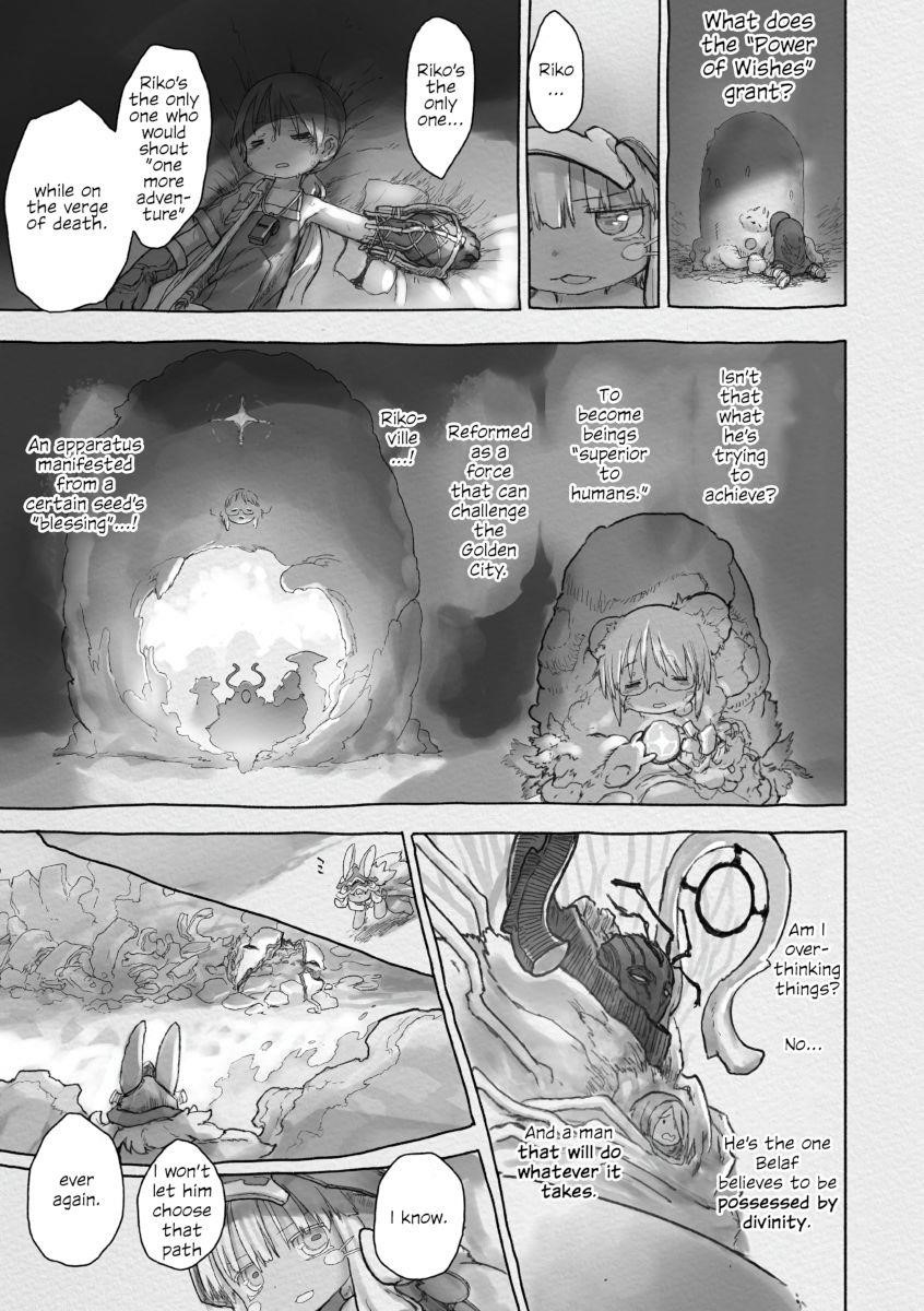 Made in Abyss Manga Chapter 56 page 27 - A Gift
