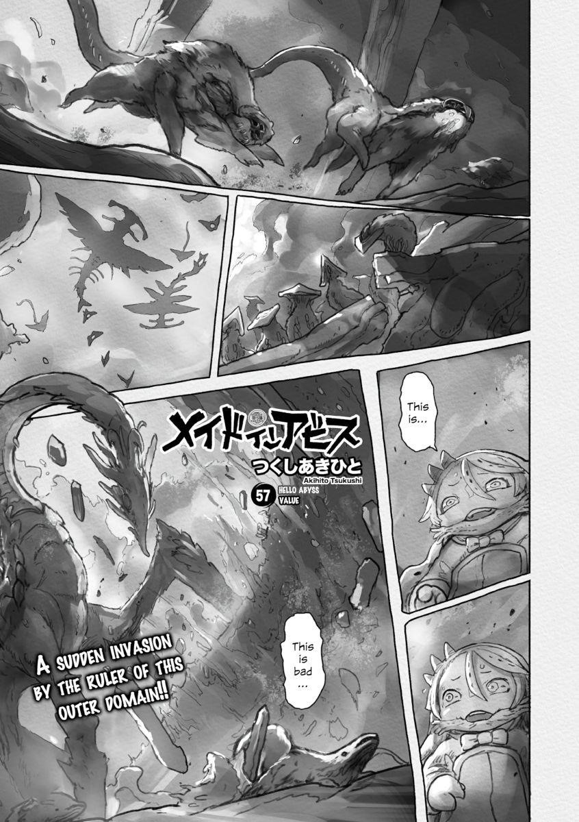 Made in Abyss Manga Chapter 57 page 1 - Value