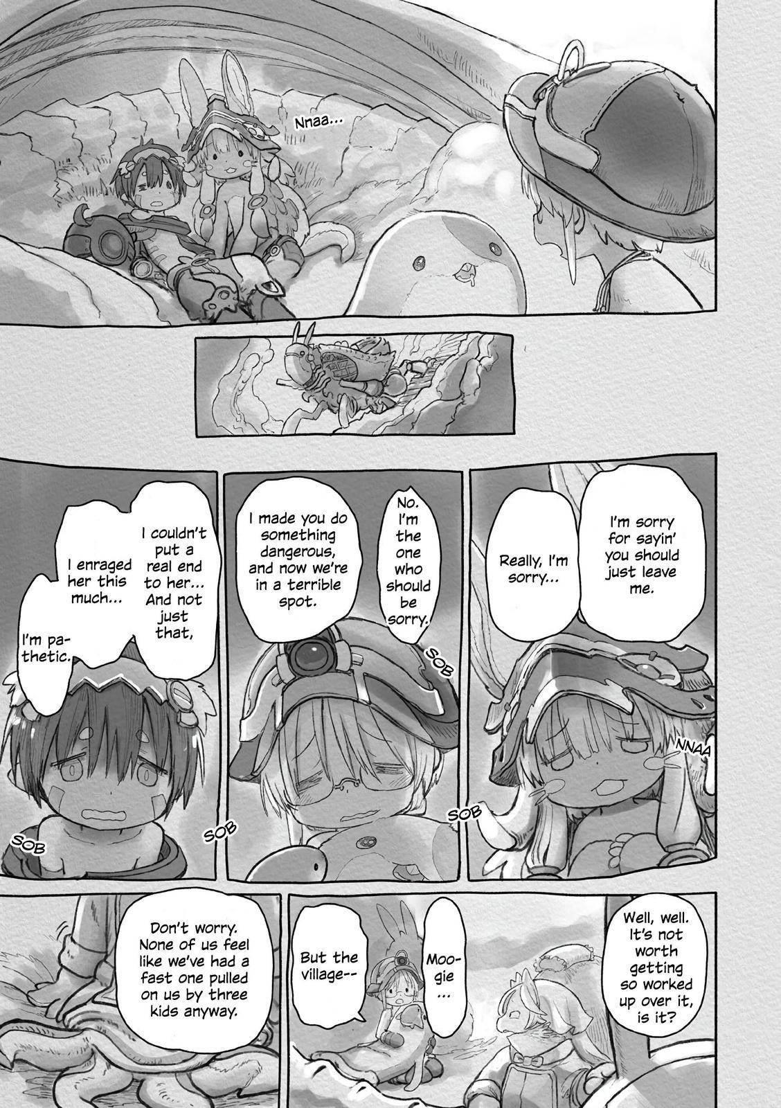 Made in Abyss Manga Chapter 58 page 13 - Toward the Path of Fire