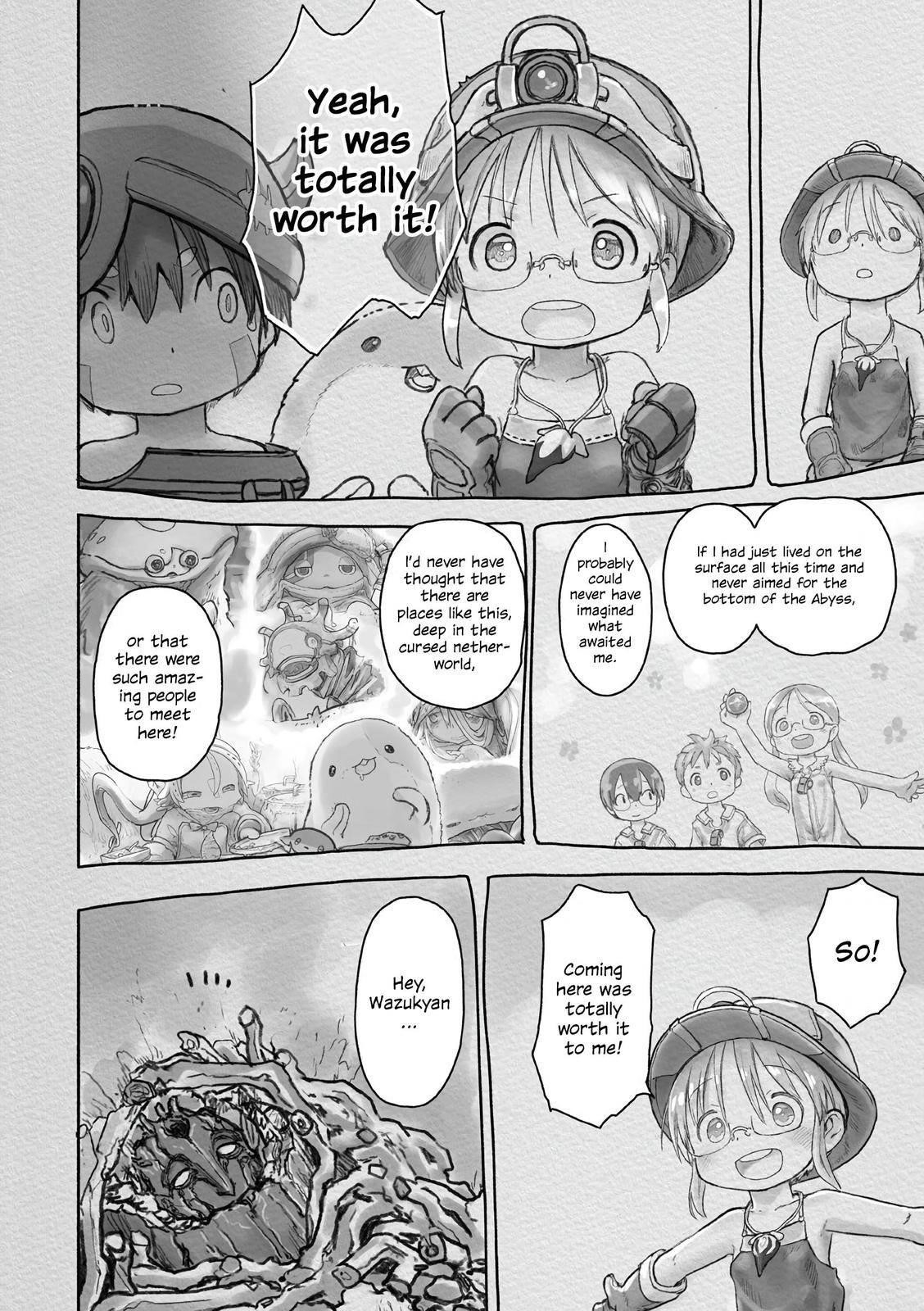 Made in Abyss Manga Chapter 58 page 16 - Toward the Path of Fire