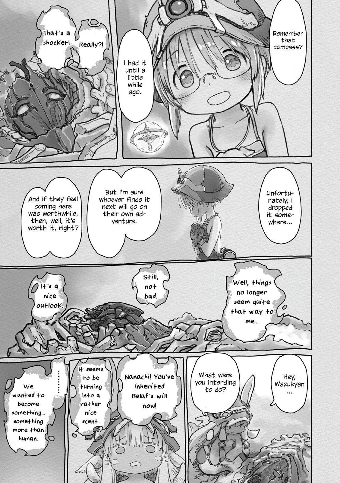 Made in Abyss Manga Chapter 58 page 17 - Toward the Path of Fire