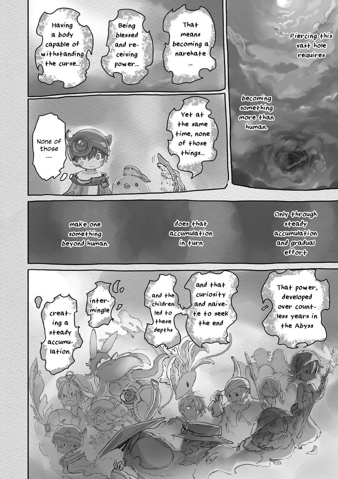 Made in Abyss Manga Chapter 58 page 18 - Toward the Path of Fire