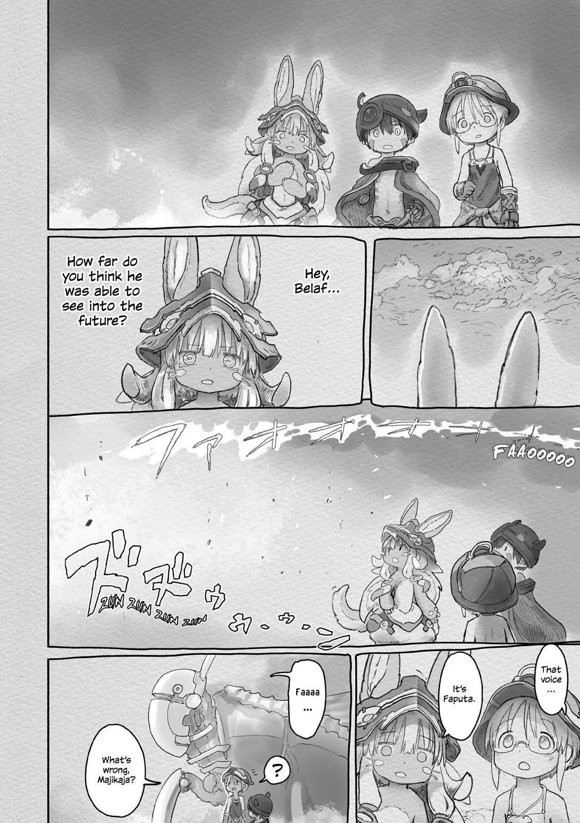 Made in Abyss Manga Chapter 58 page 20 - Toward the Path of Fire