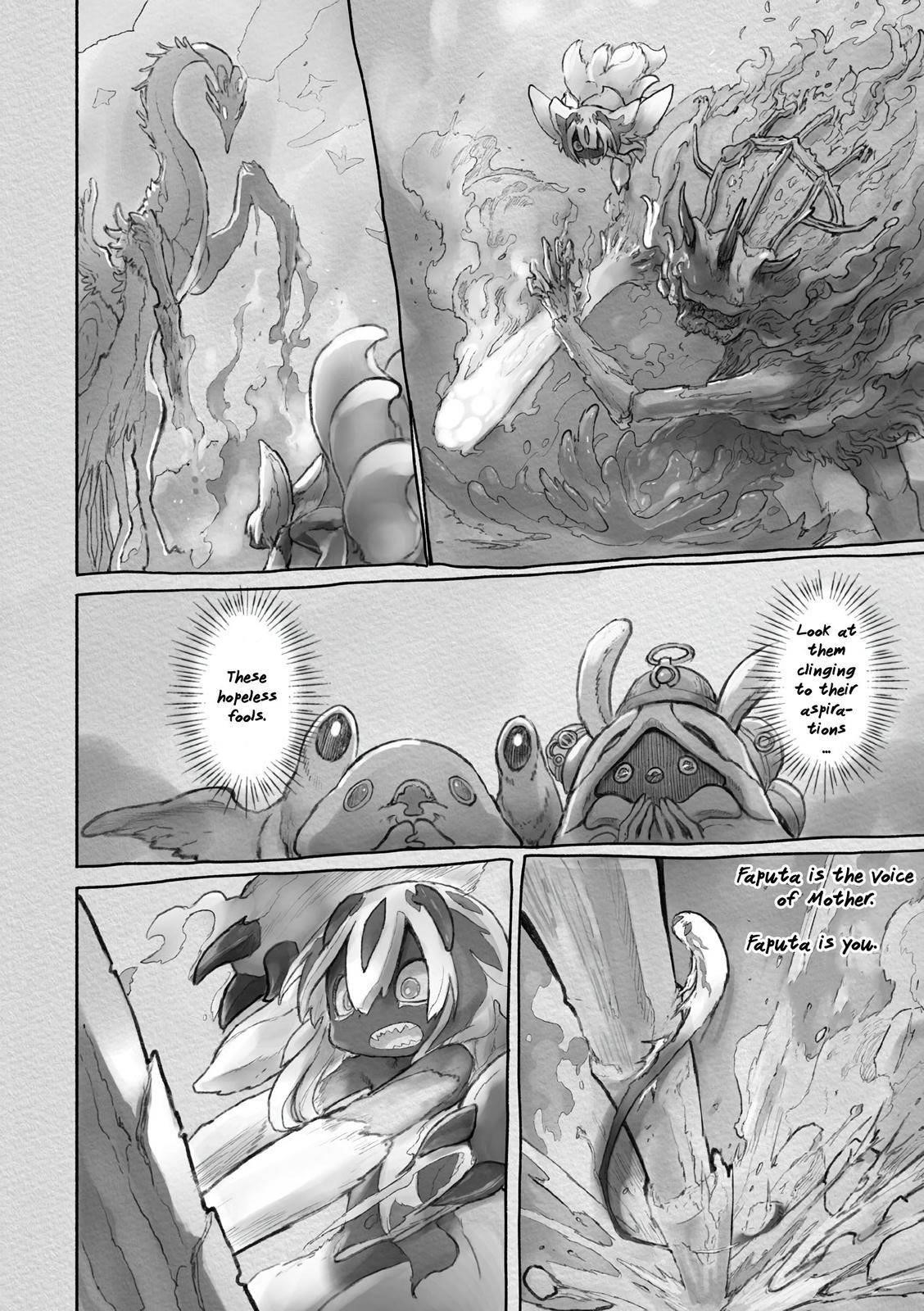 Made in Abyss Manga Chapter 58 page 8 - Toward the Path of Fire