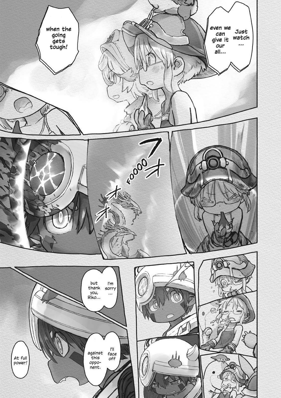 Made in Abyss Manga Chapter 59 page 15 - Warm Darkness