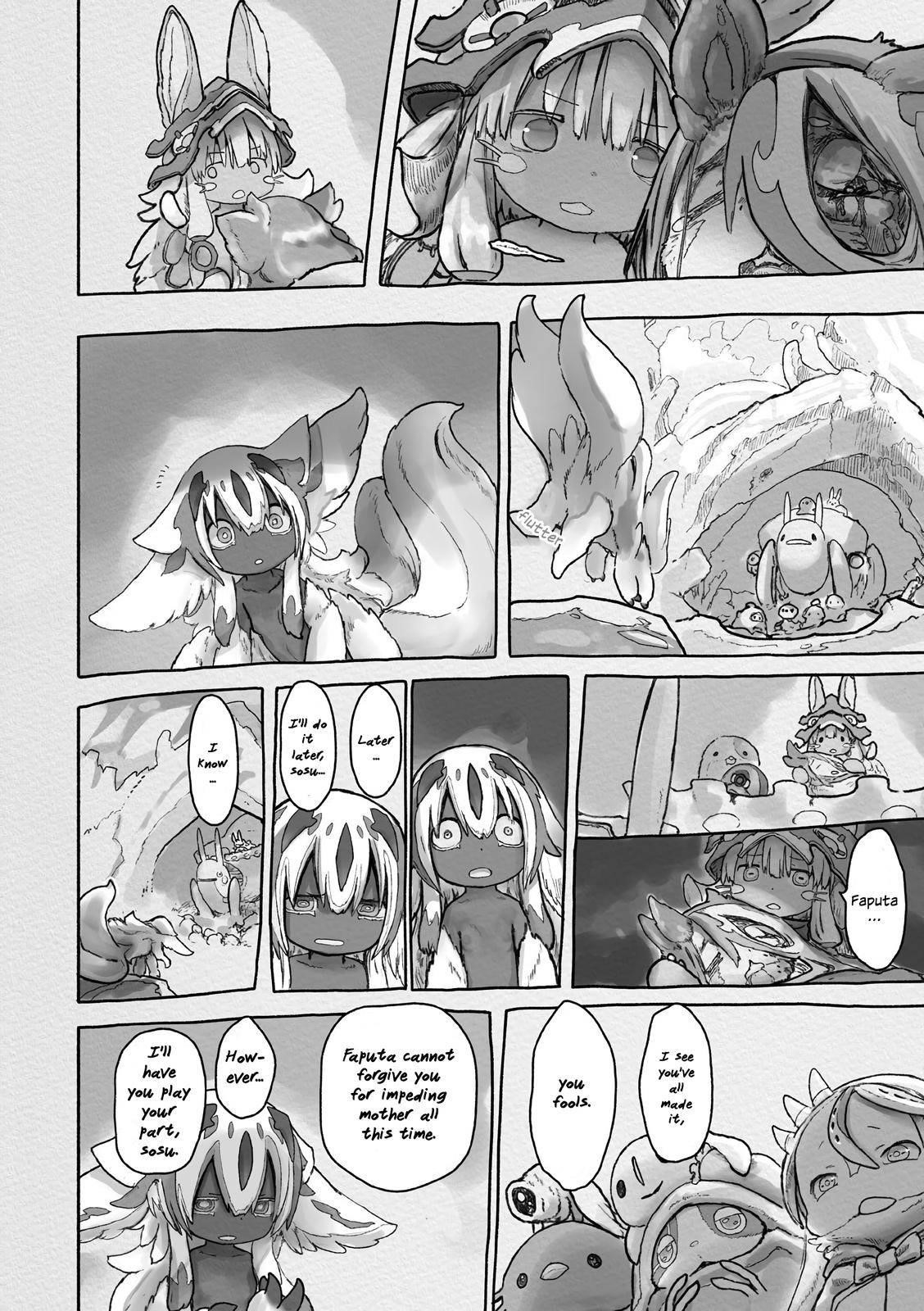 Made in Abyss Manga Chapter 59 page 18 - Warm Darkness