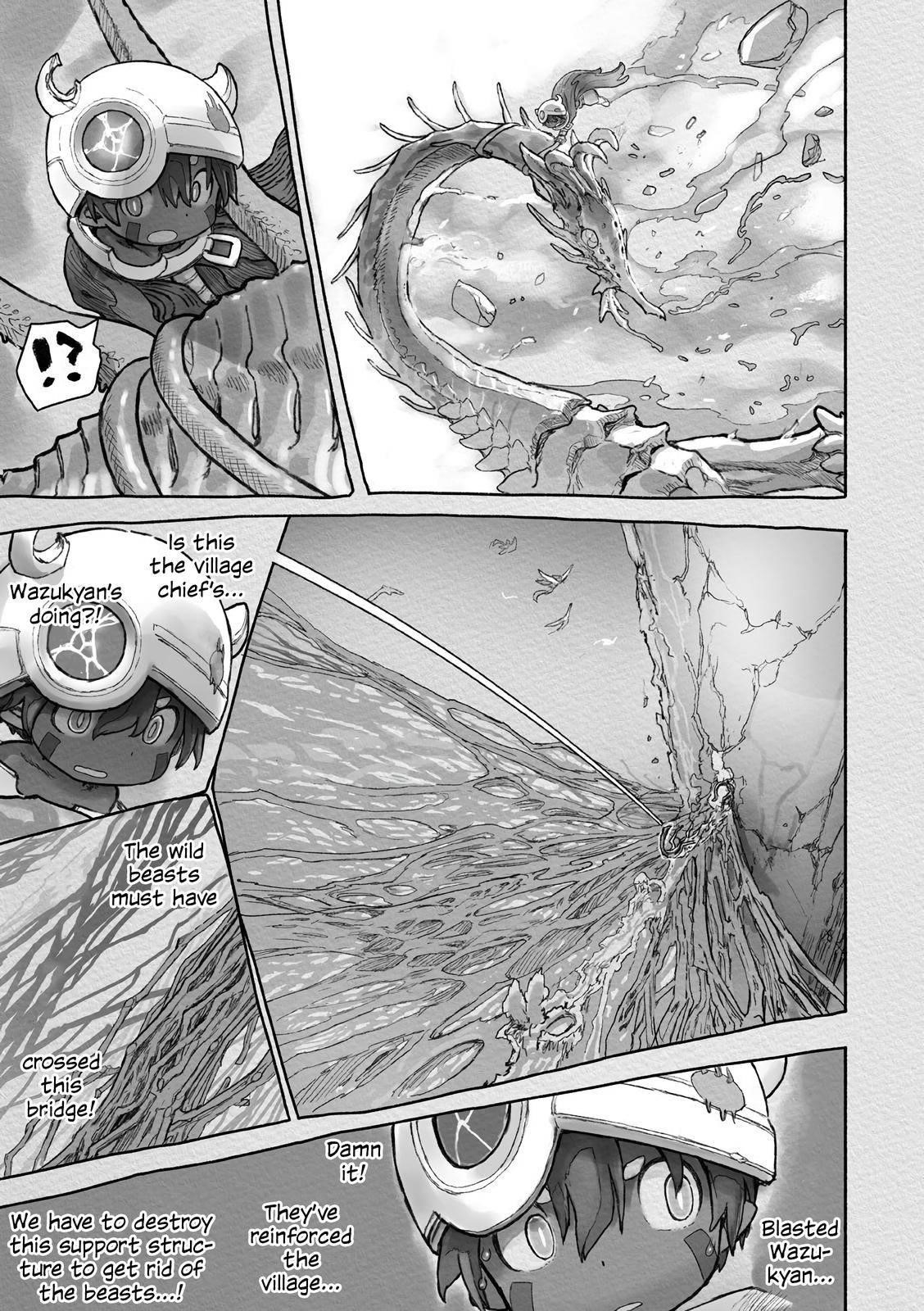 Made in Abyss Manga Chapter 59 page 21 - Warm Darkness