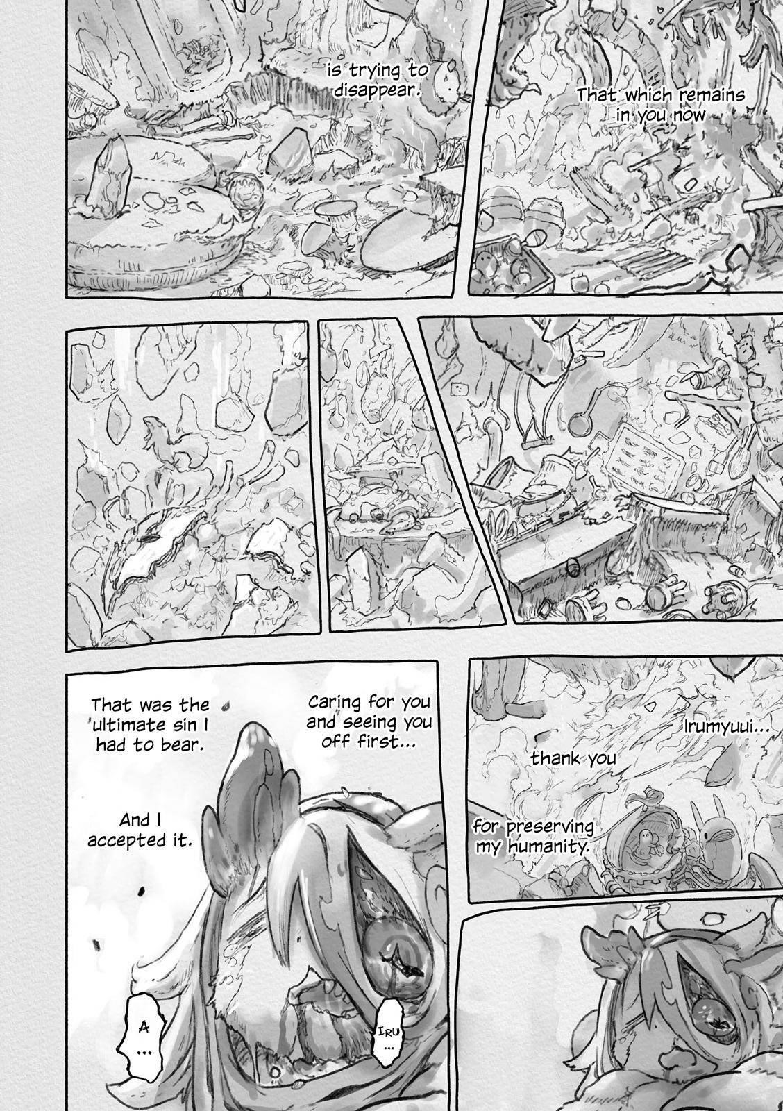 Made in Abyss Manga Chapter 59 page 30 - Warm Darkness