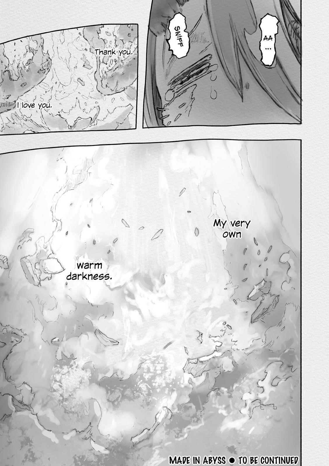 Made in Abyss Manga Chapter 59 page 31 - Warm Darkness