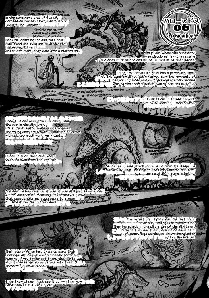 Made in Abyss Manga Chapter 6 page 1 - Premonition