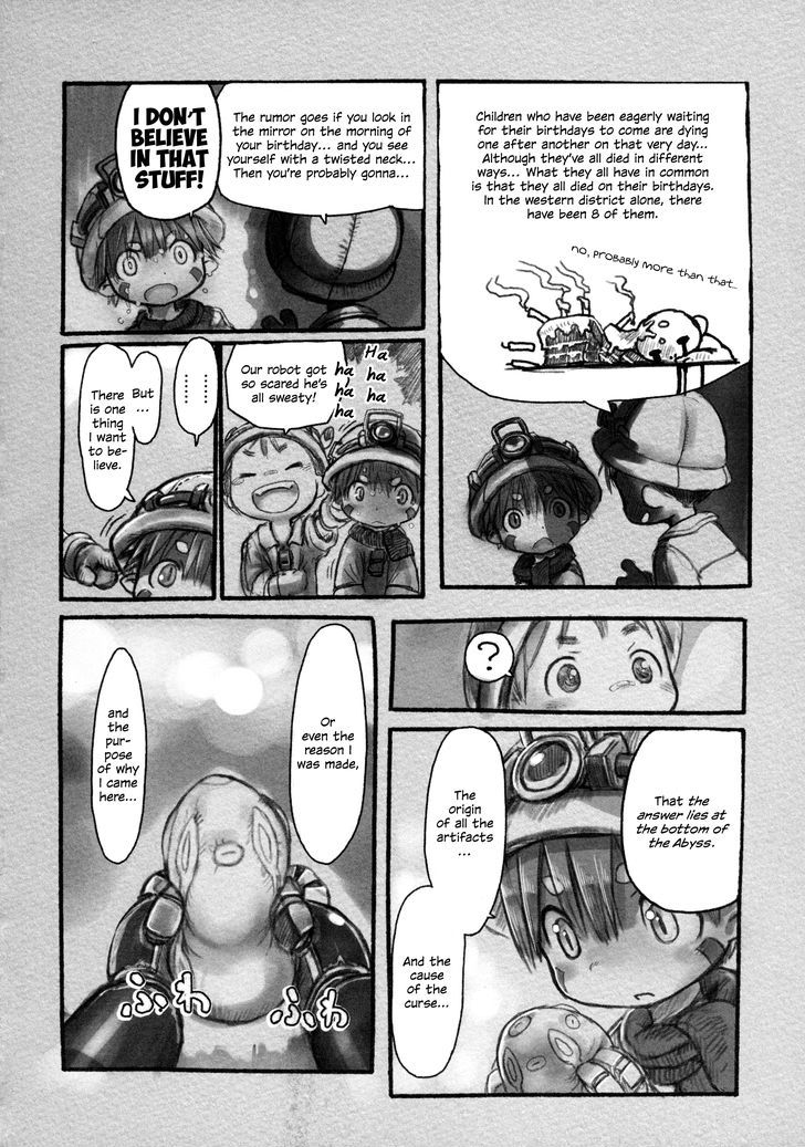 Made in Abyss Manga Chapter 6 page 6 - Premonition