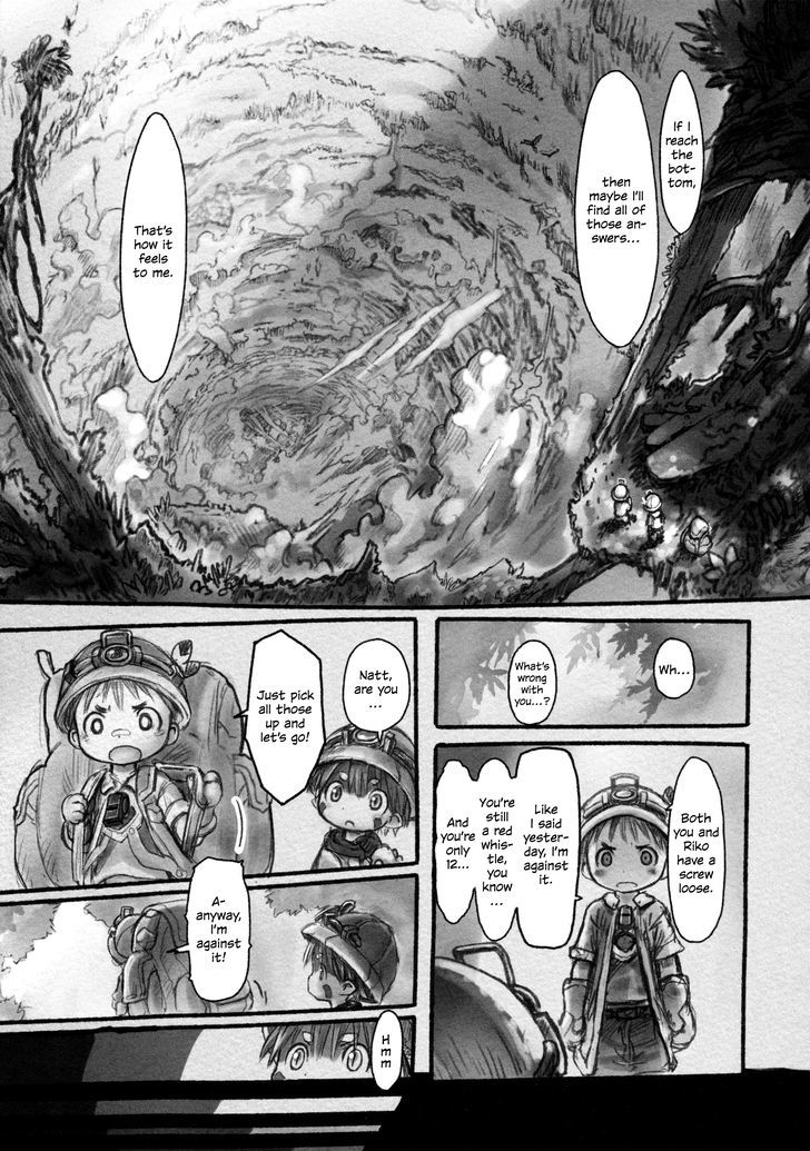 Made in Abyss Manga Chapter 6 page 7 - Premonition