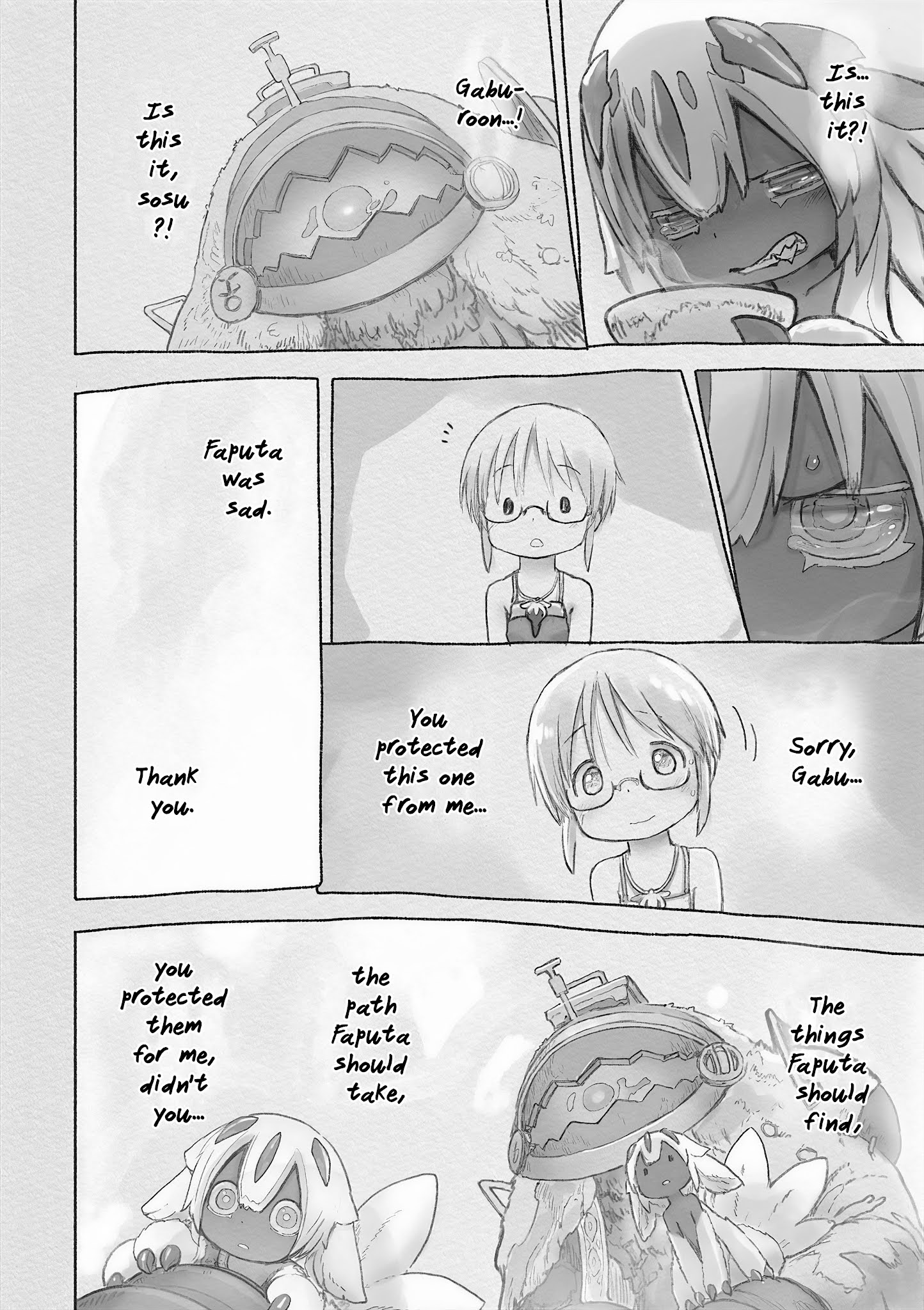 Made in Abyss Manga Chapter 61 page 18 - You Can Go Anywhere