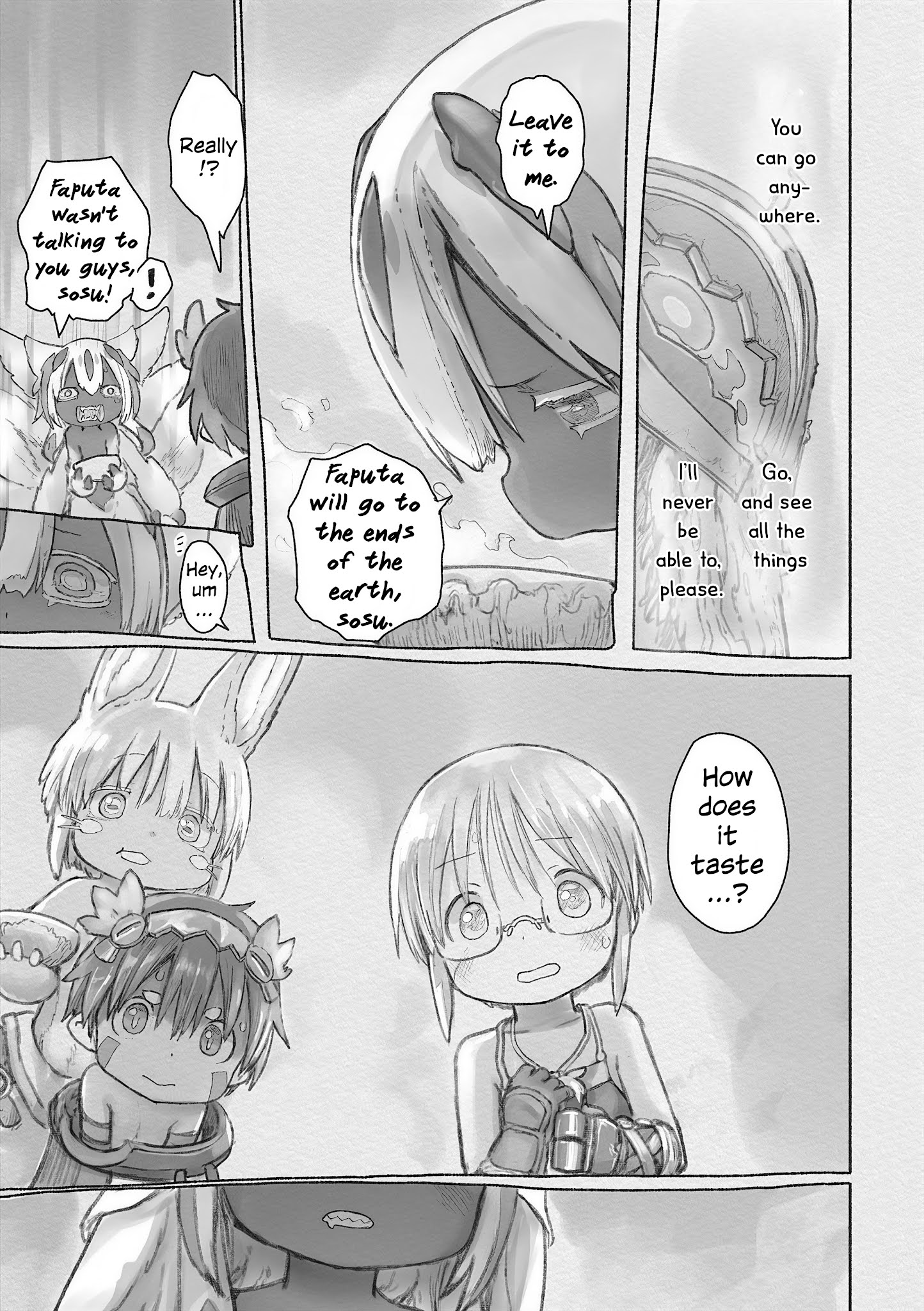 Made in Abyss Manga Chapter 61 page 19 - You Can Go Anywhere