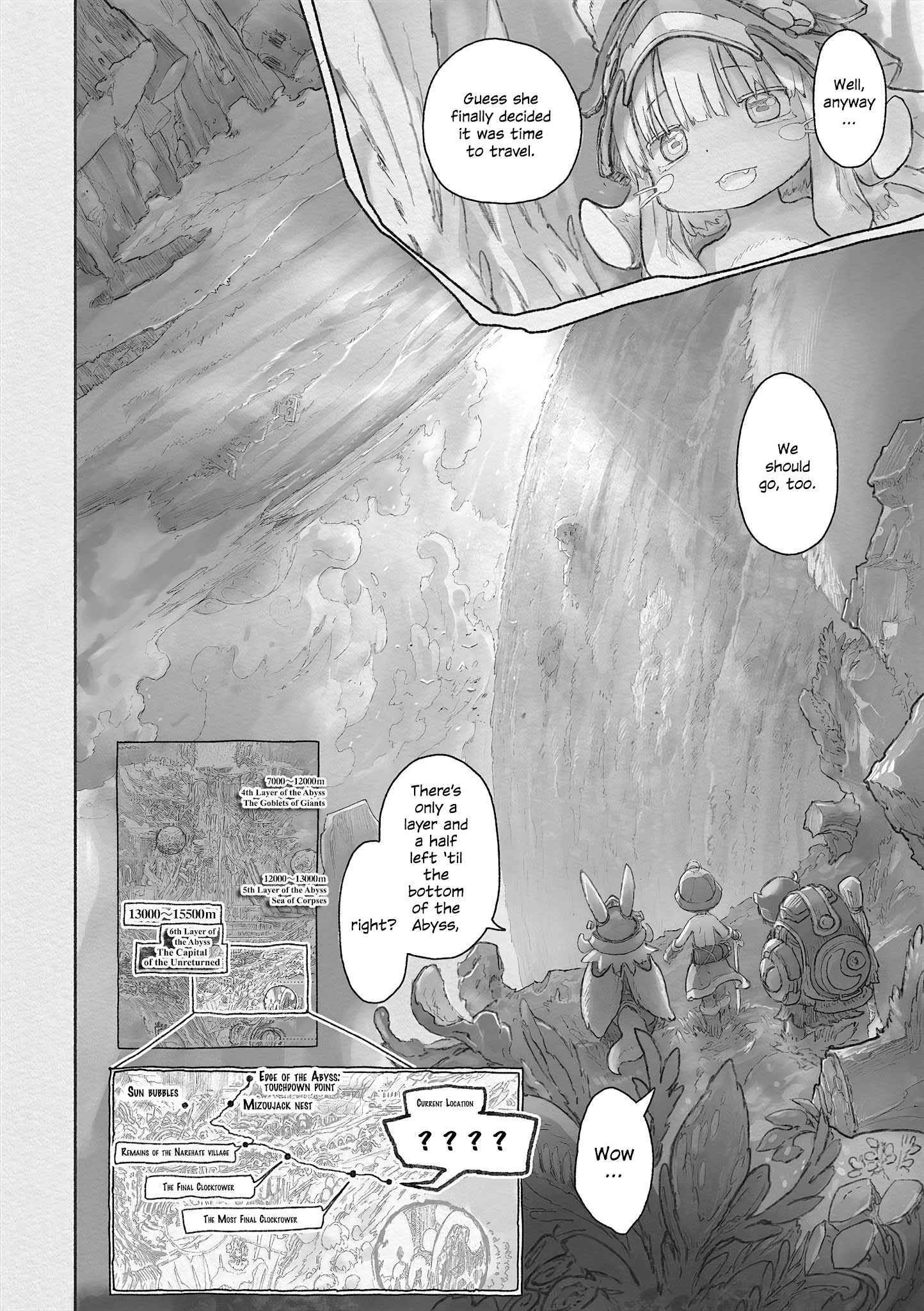 Made in Abyss Manga Chapter 61 page 2 - You Can Go Anywhere