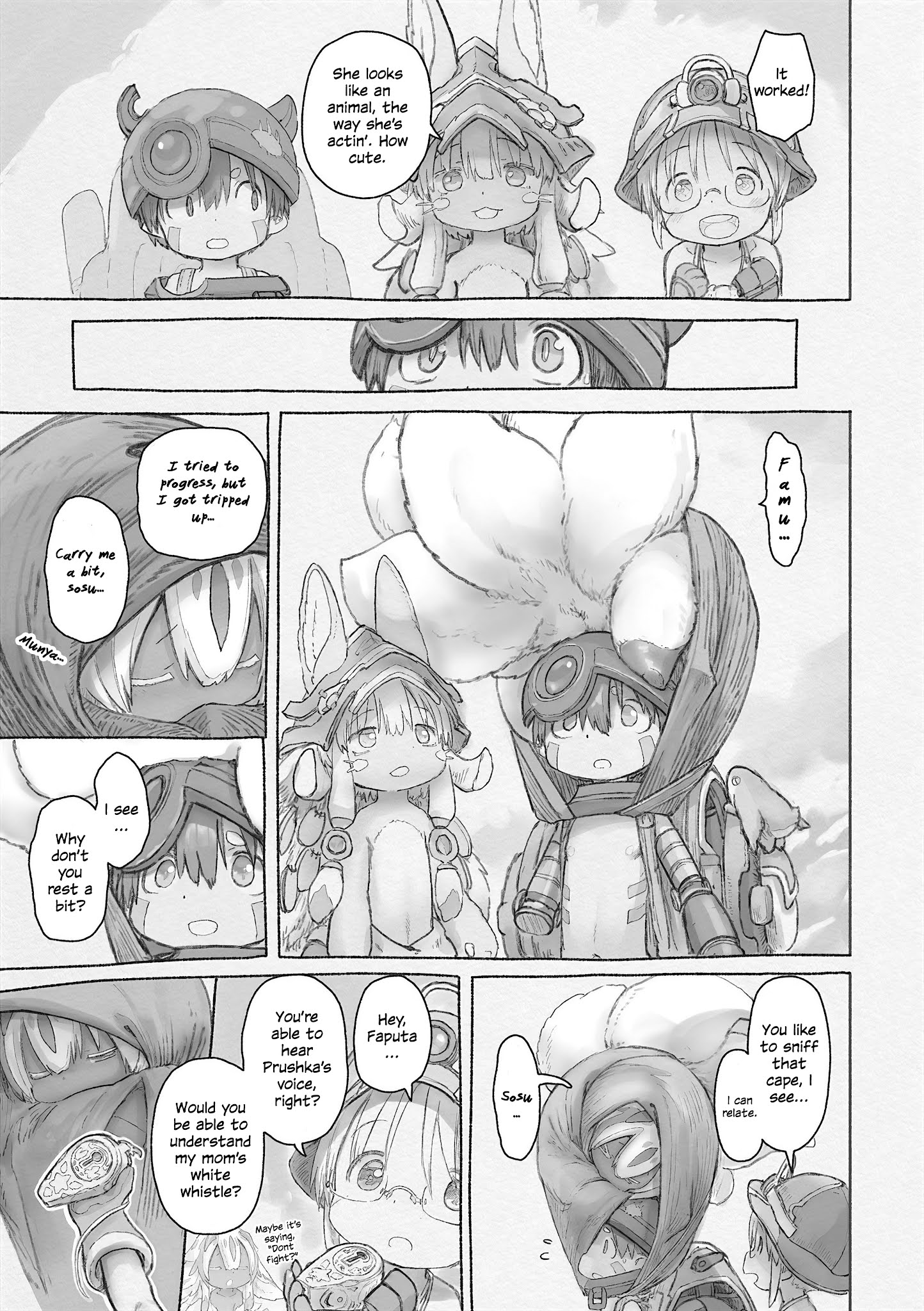 Made in Abyss Manga Chapter 61 page 5 - You Can Go Anywhere