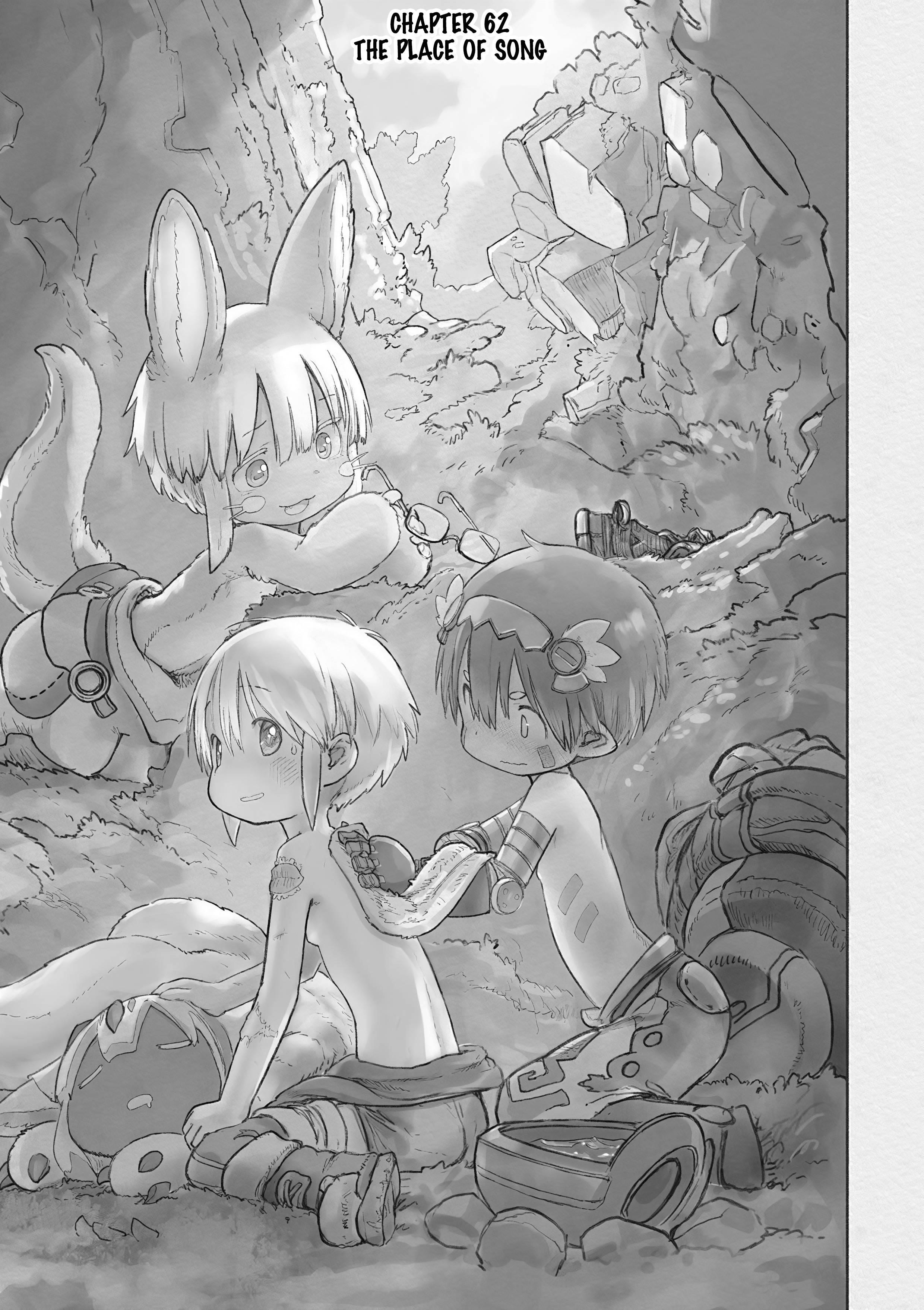 Made in Abyss Manga Chapter 62 page 1 - The Place of Song