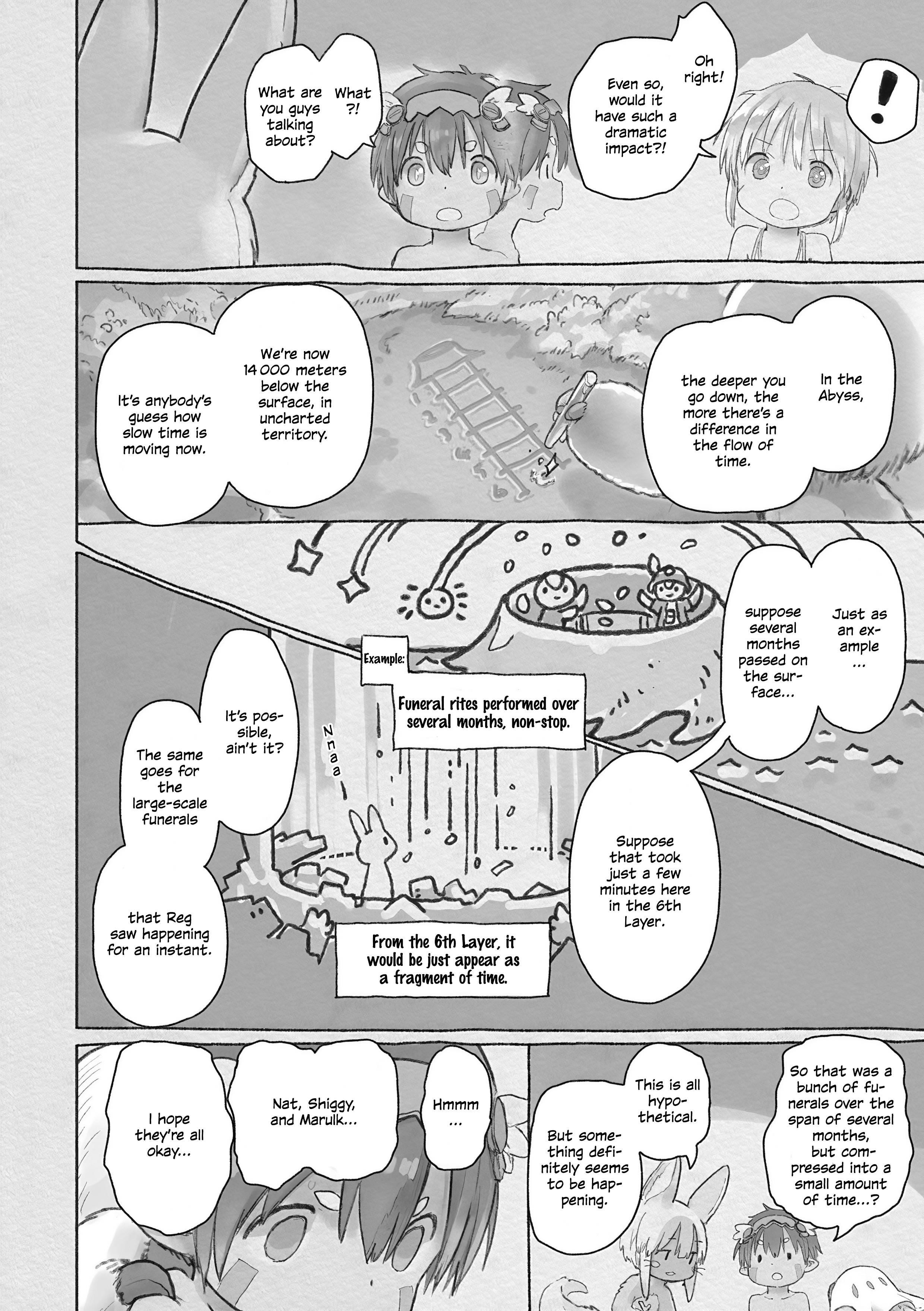 Made in Abyss Manga Chapter 62 page 10 - The Place of Song