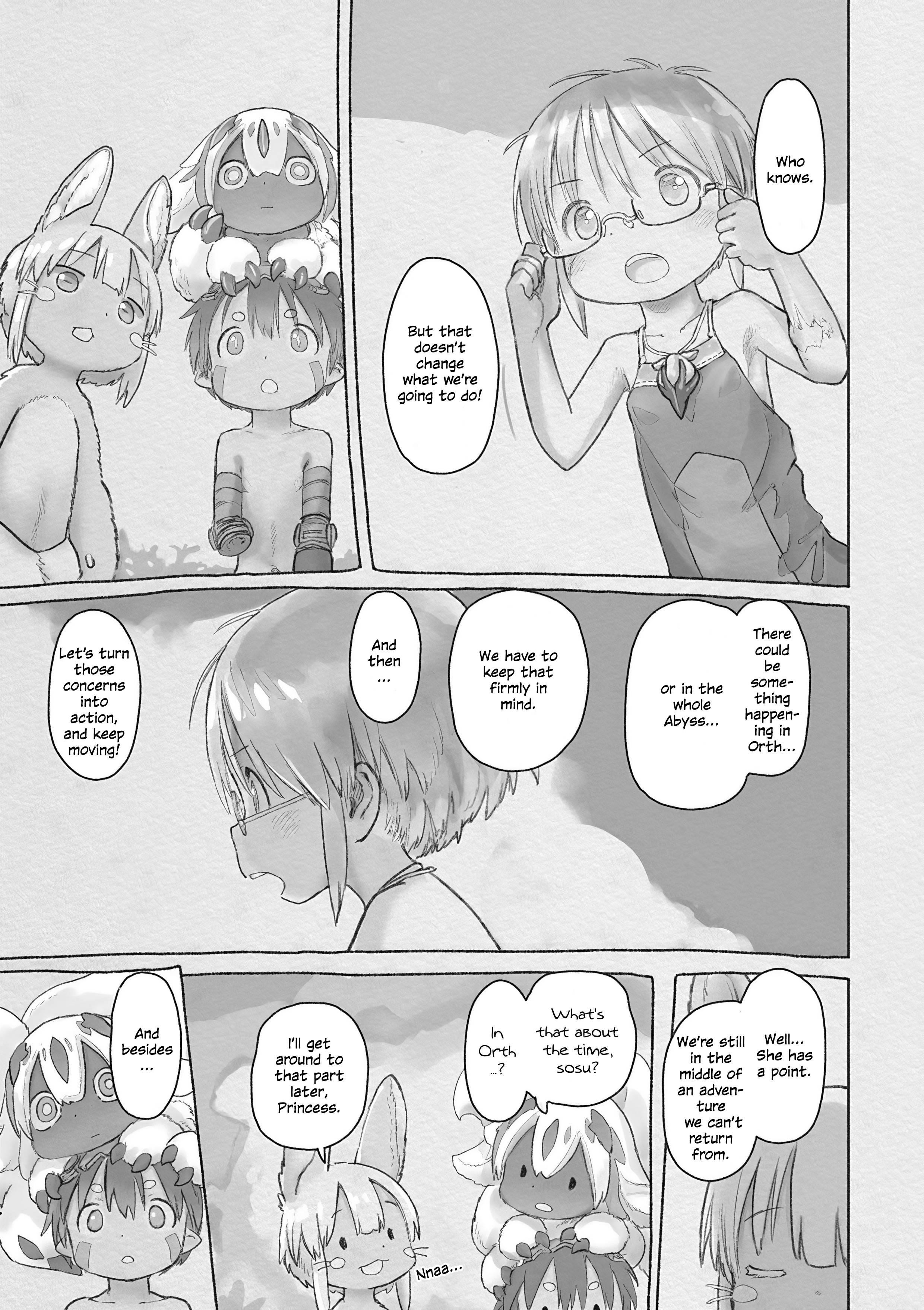 Made in Abyss Manga Chapter 62 page 11 - The Place of Song