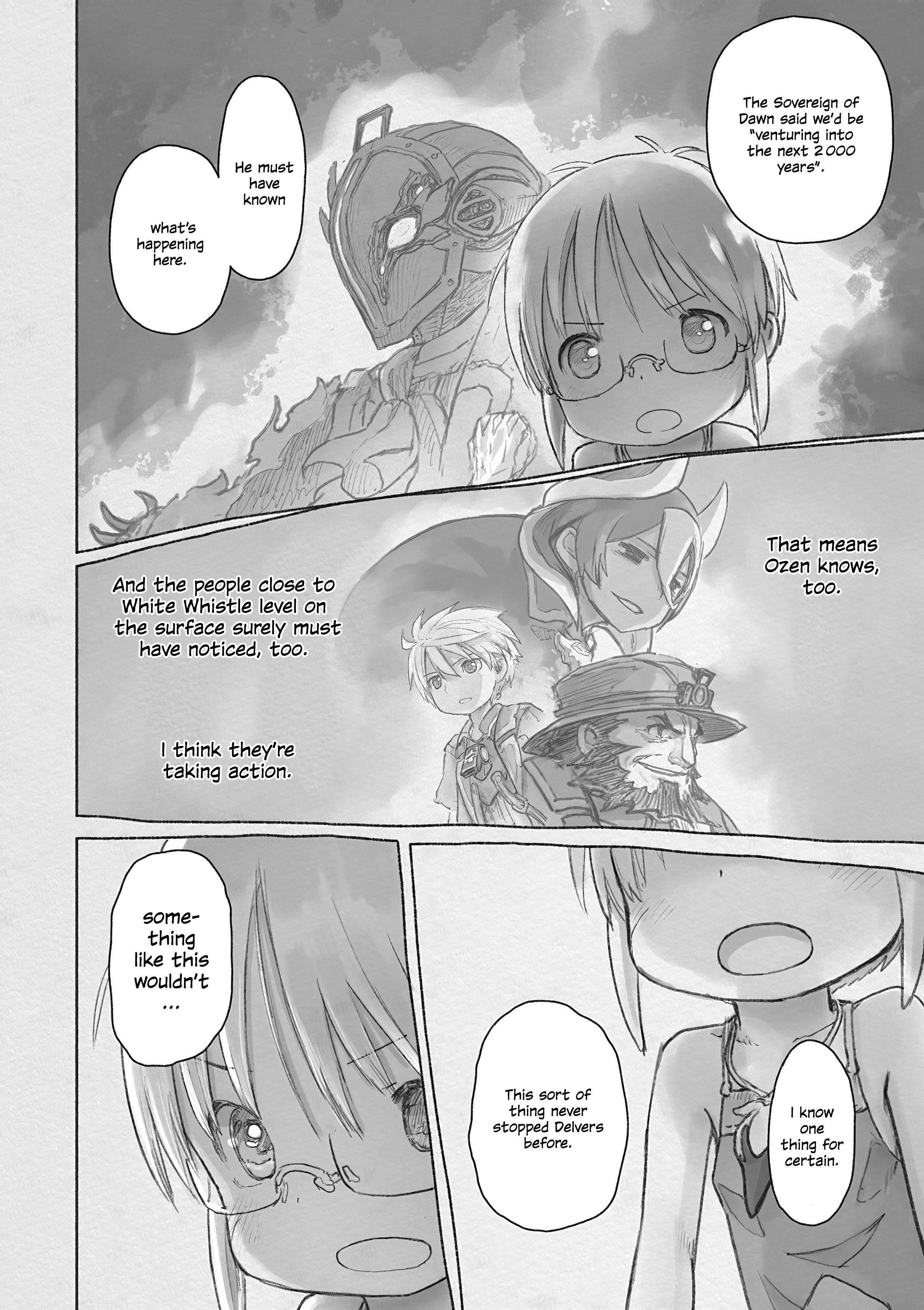Made in Abyss Manga Chapter 62 page 12 - The Place of Song