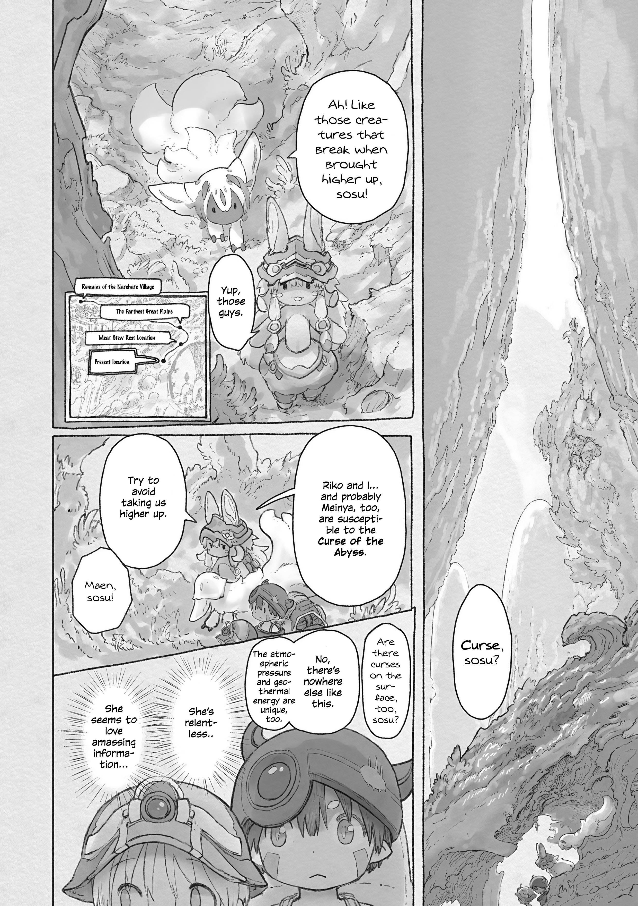 Made in Abyss Manga Chapter 62 page 14 - The Place of Song