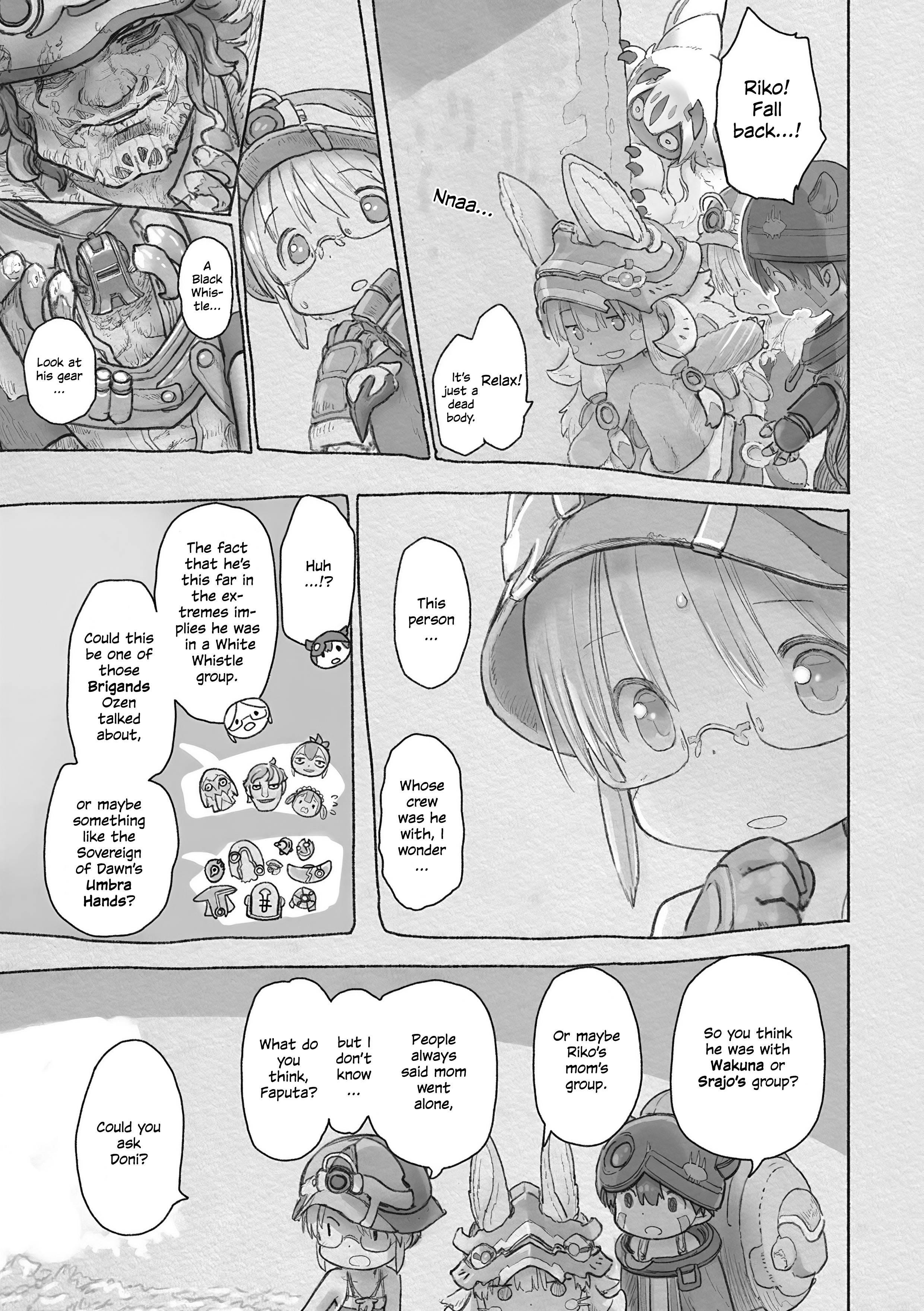 Made in Abyss Manga Chapter 62 page 17 - The Place of Song
