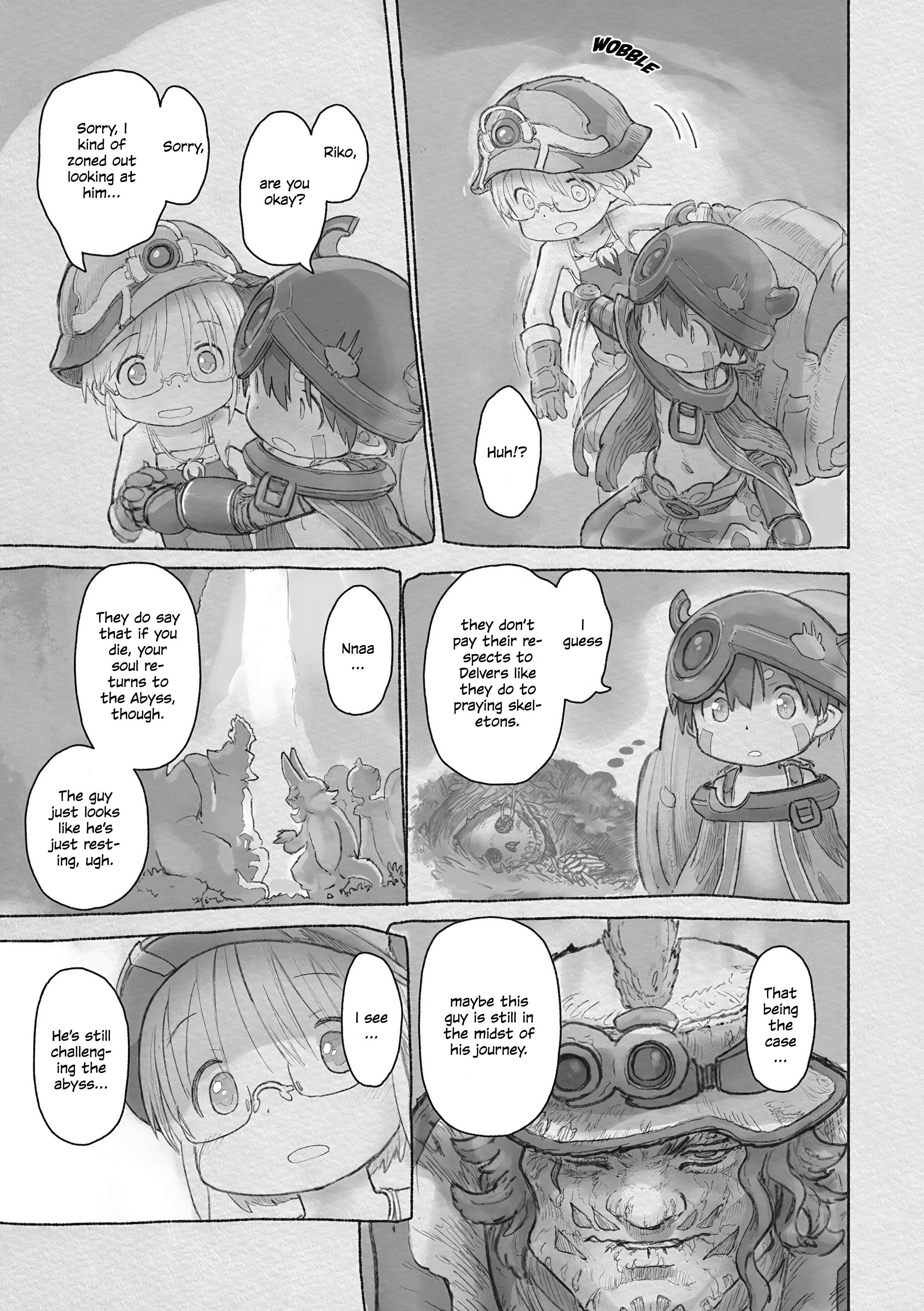 Made in Abyss Manga Chapter 62 page 19 - The Place of Song