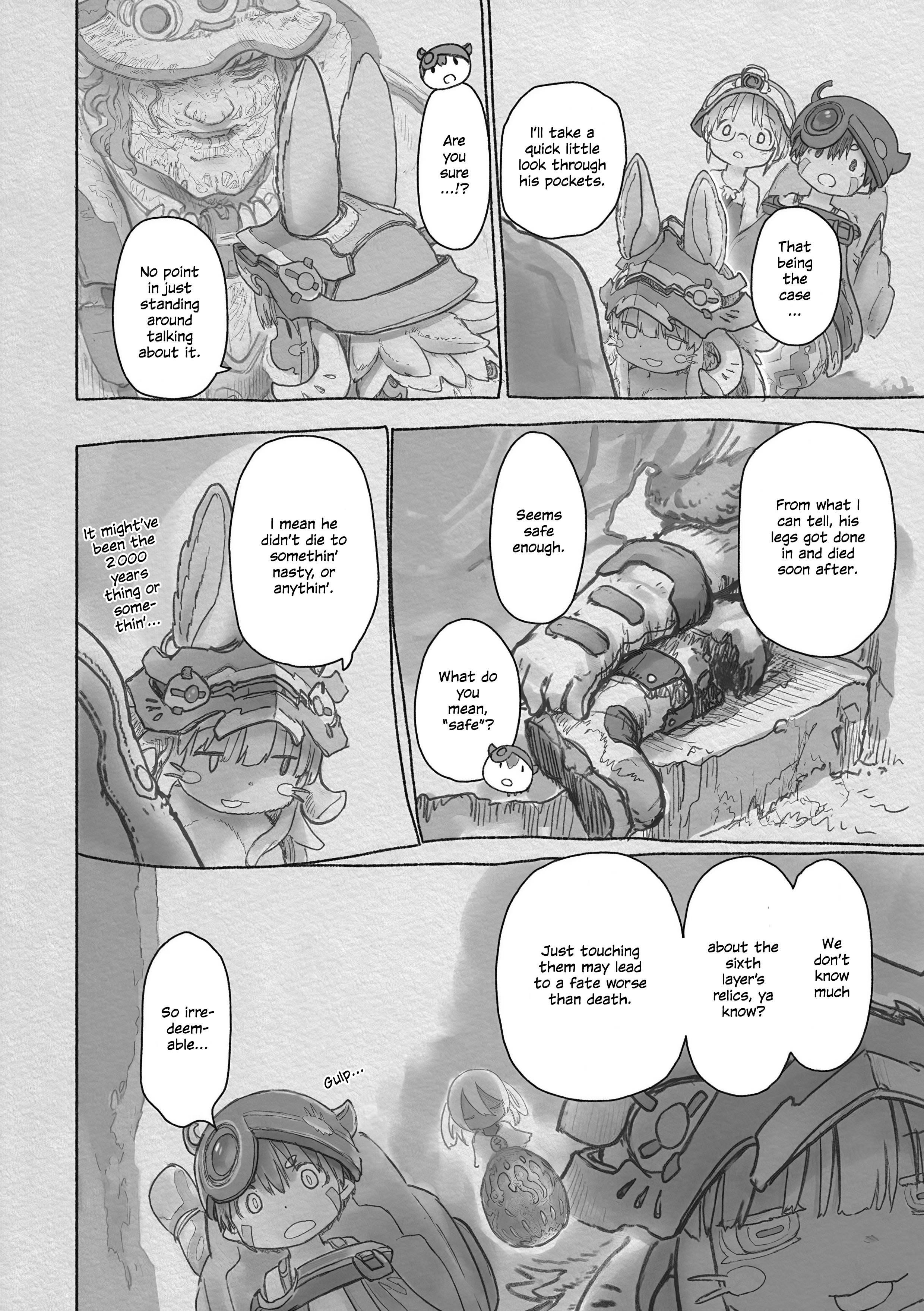 Made in Abyss Manga Chapter 62 page 20 - The Place of Song