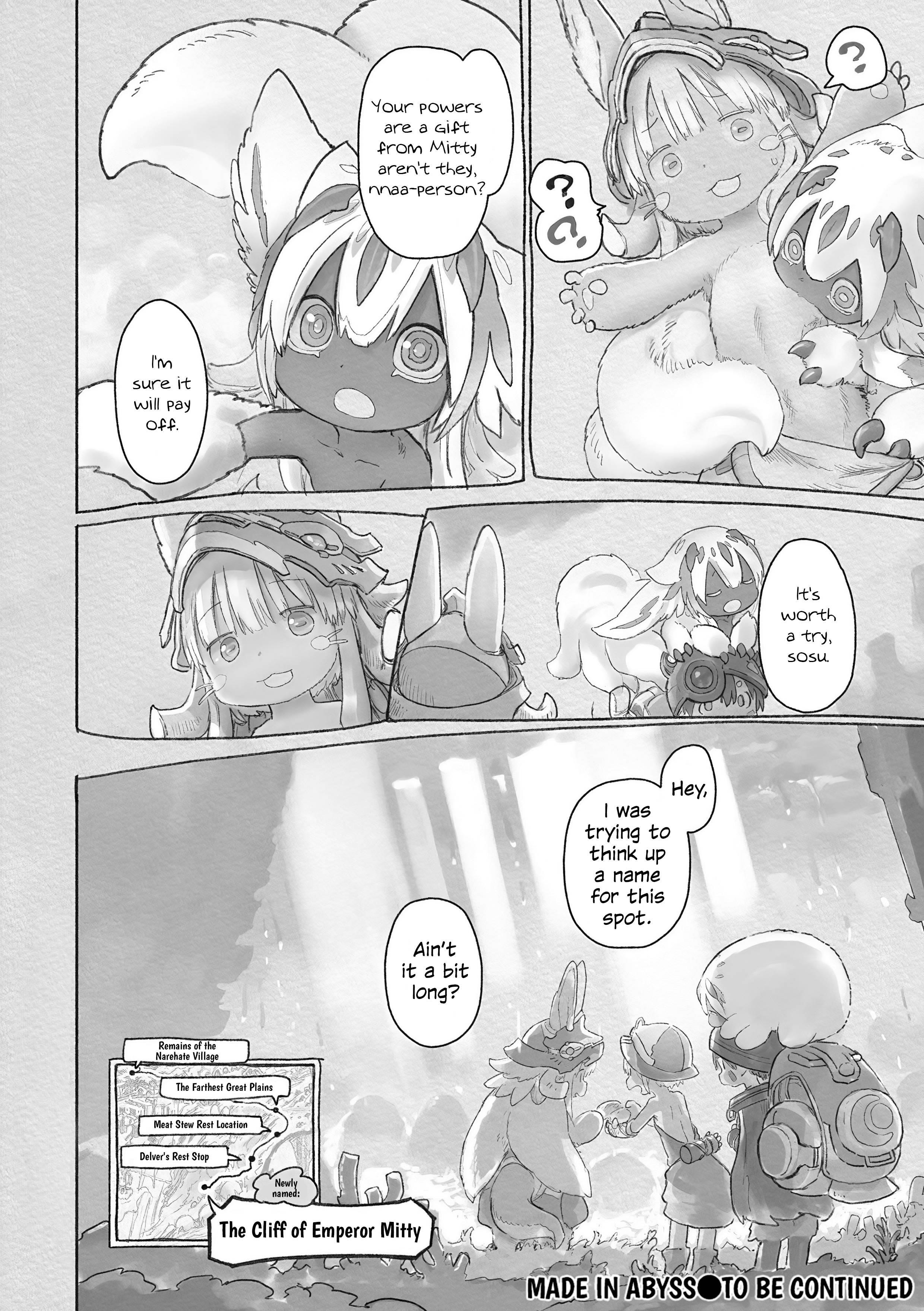 Made in Abyss Manga Chapter 62 page 26 - The Place of Song